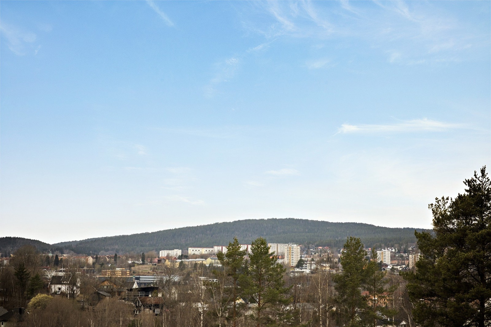 Området byr på flott utsikt. Galleribilde