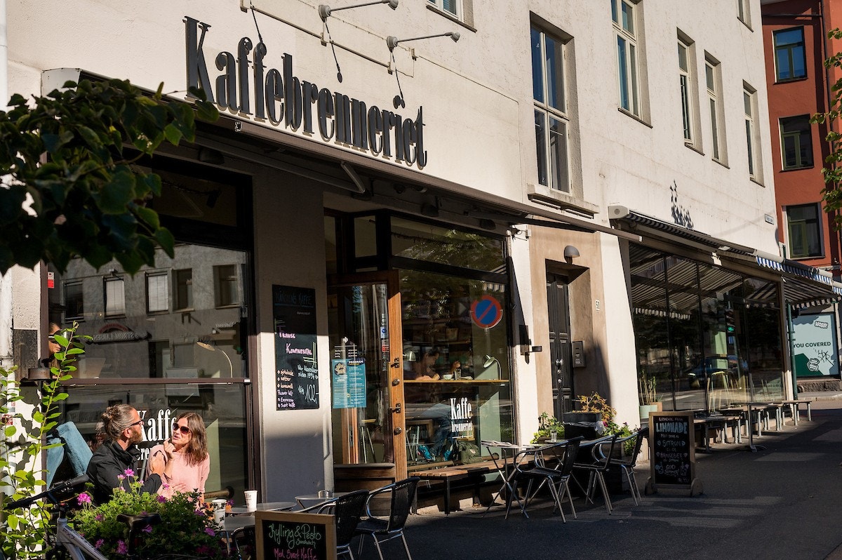 Gatemiljø Torshov. Galleribilde