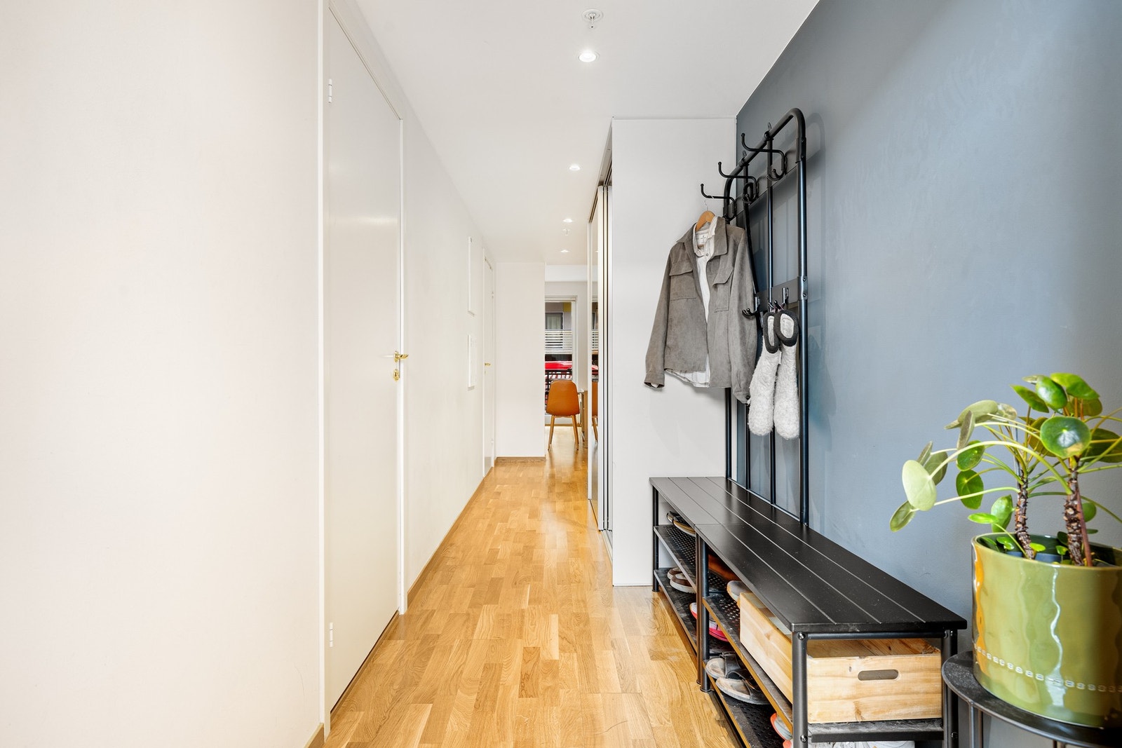 Entréen er på 9,6 m² Galleribilde