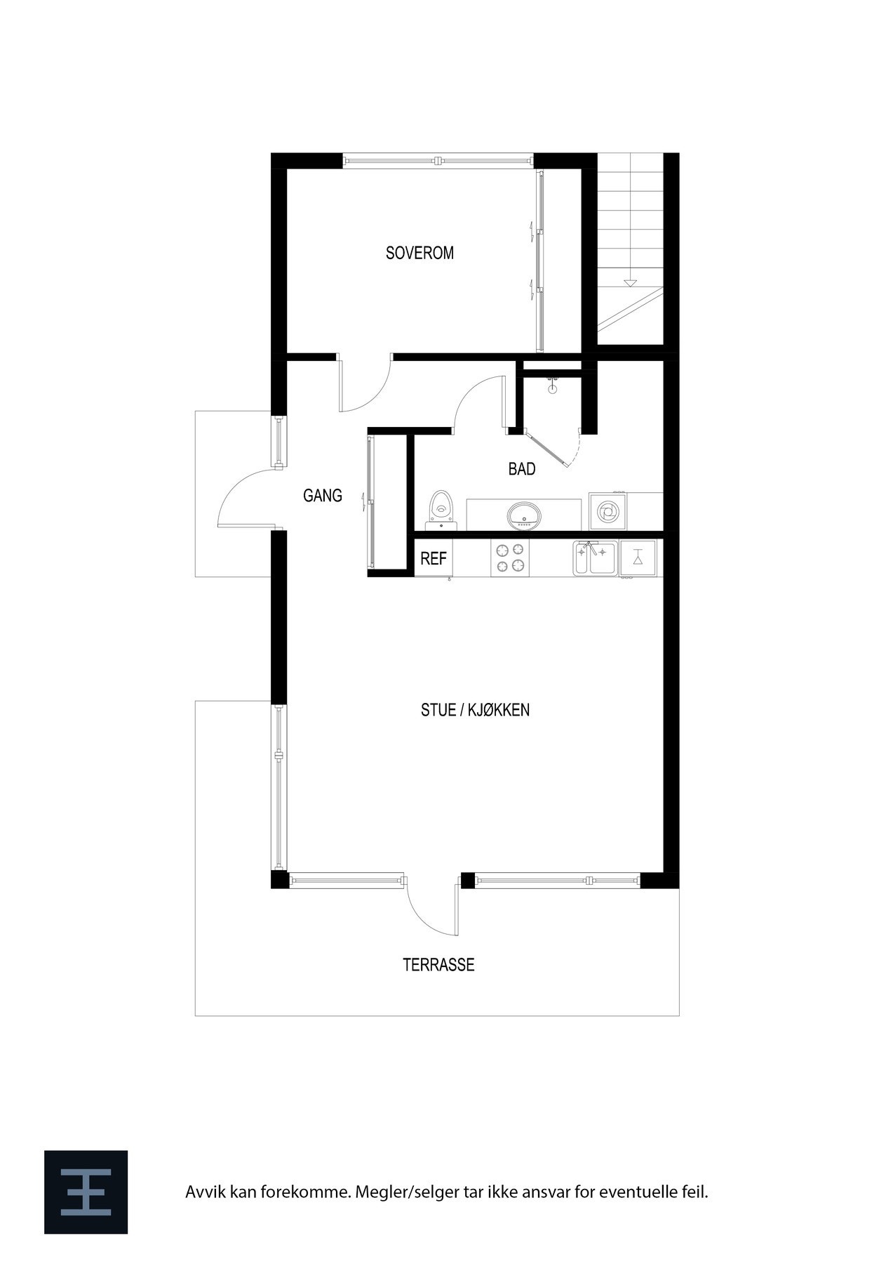 Plantegning | Laberget 65A Galleribilde