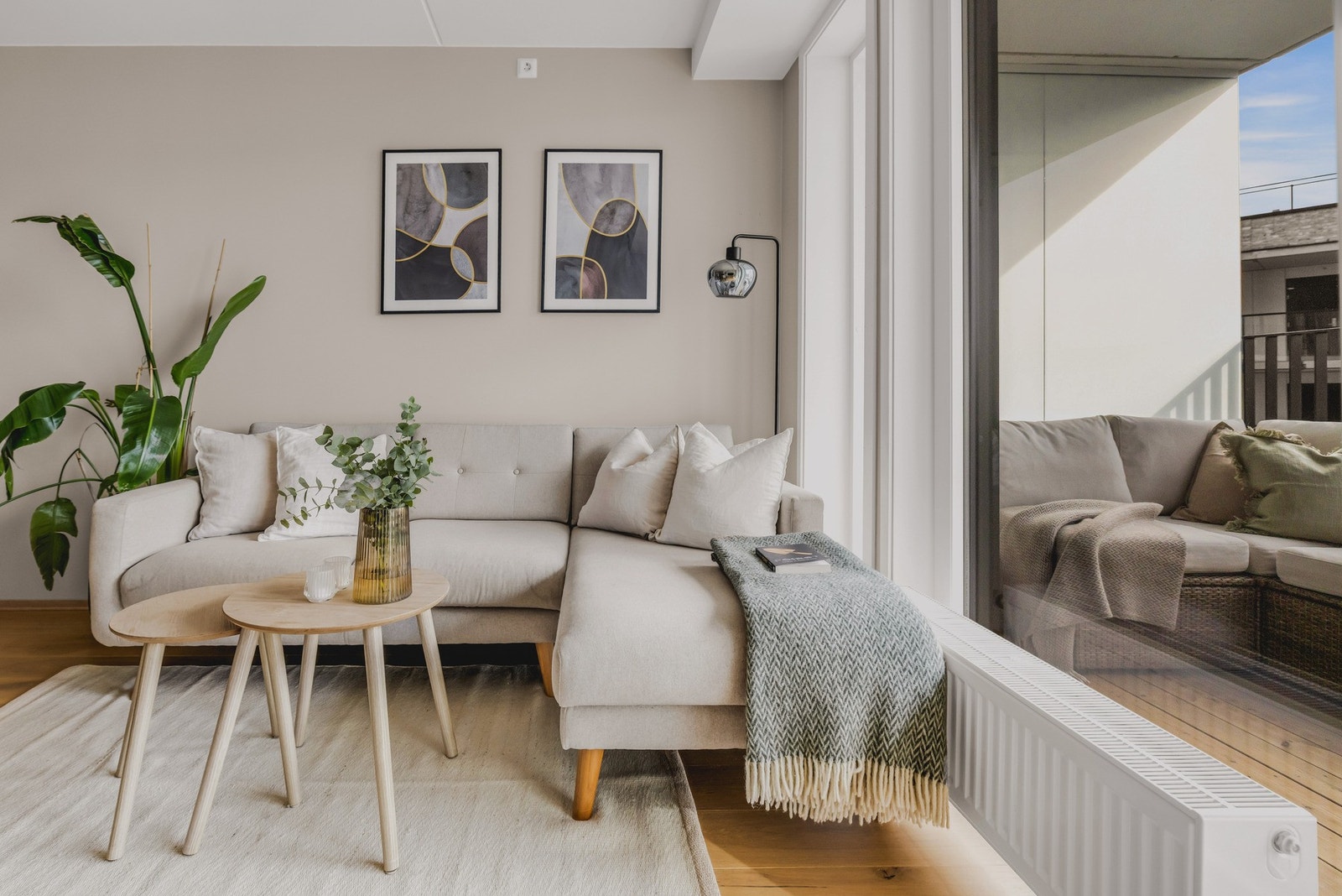 Det kan innredes med en romslig og behagelig sittegruppe. Galleribilde