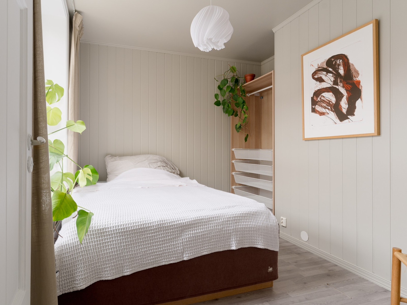 Soverom I vendt mot bakgård. Galleribilde