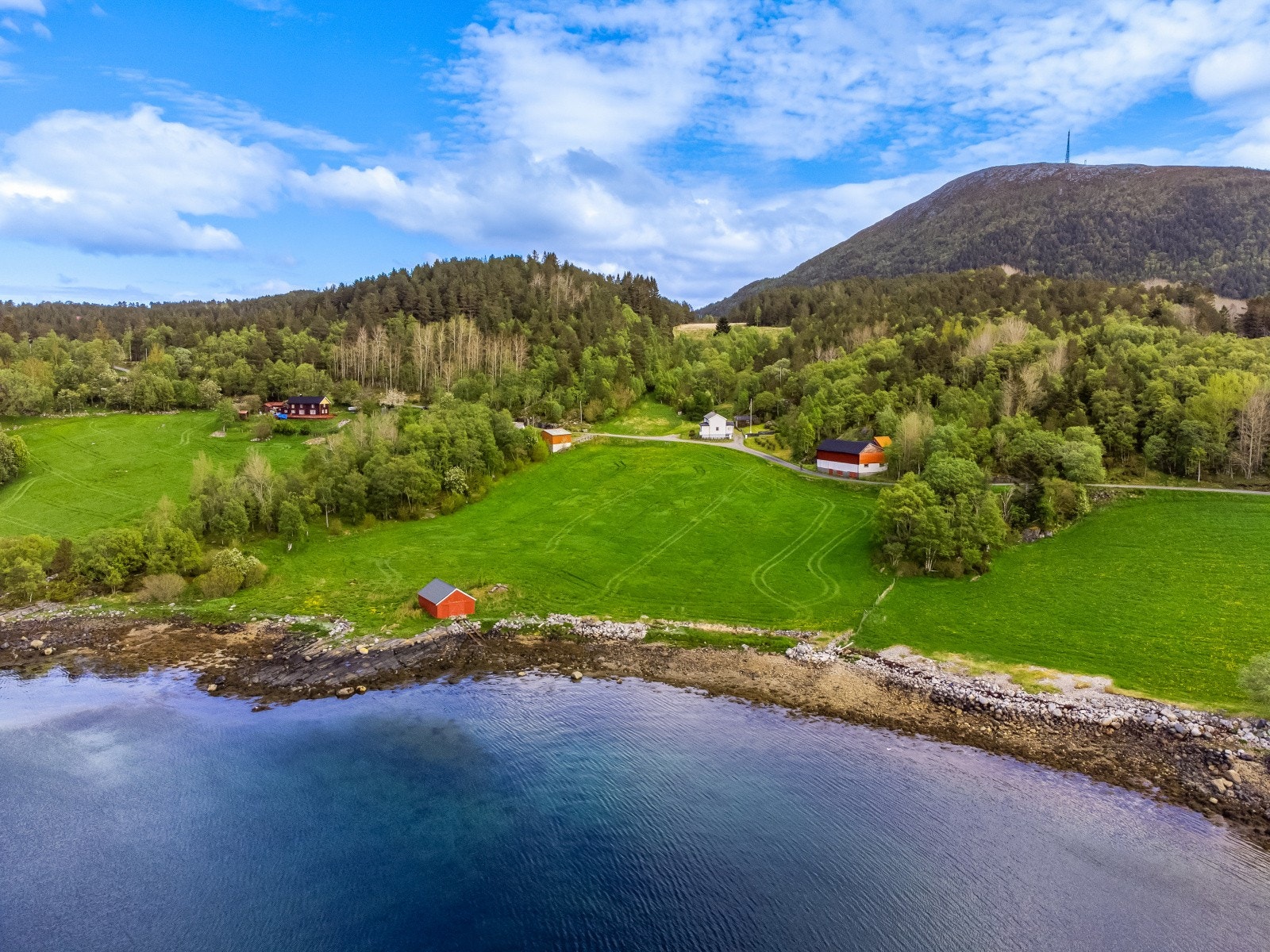 Dronefoto Galleribilde