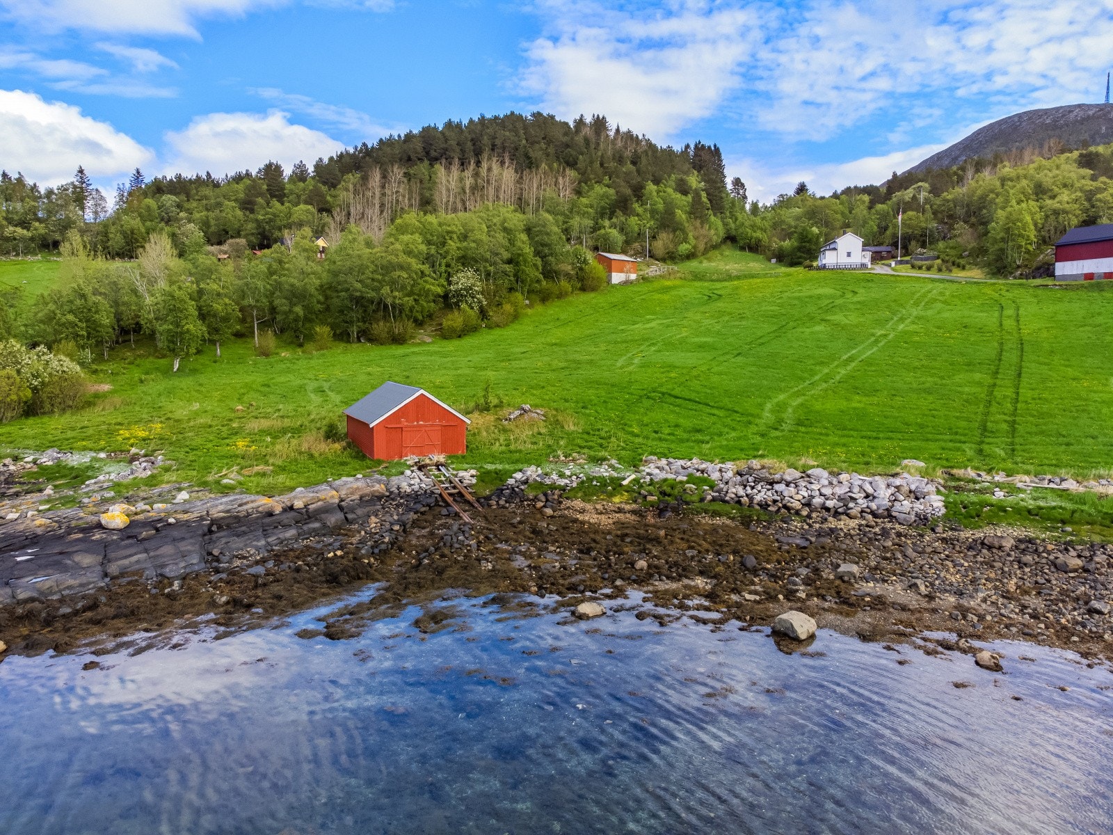 Dronefoto Galleribilde