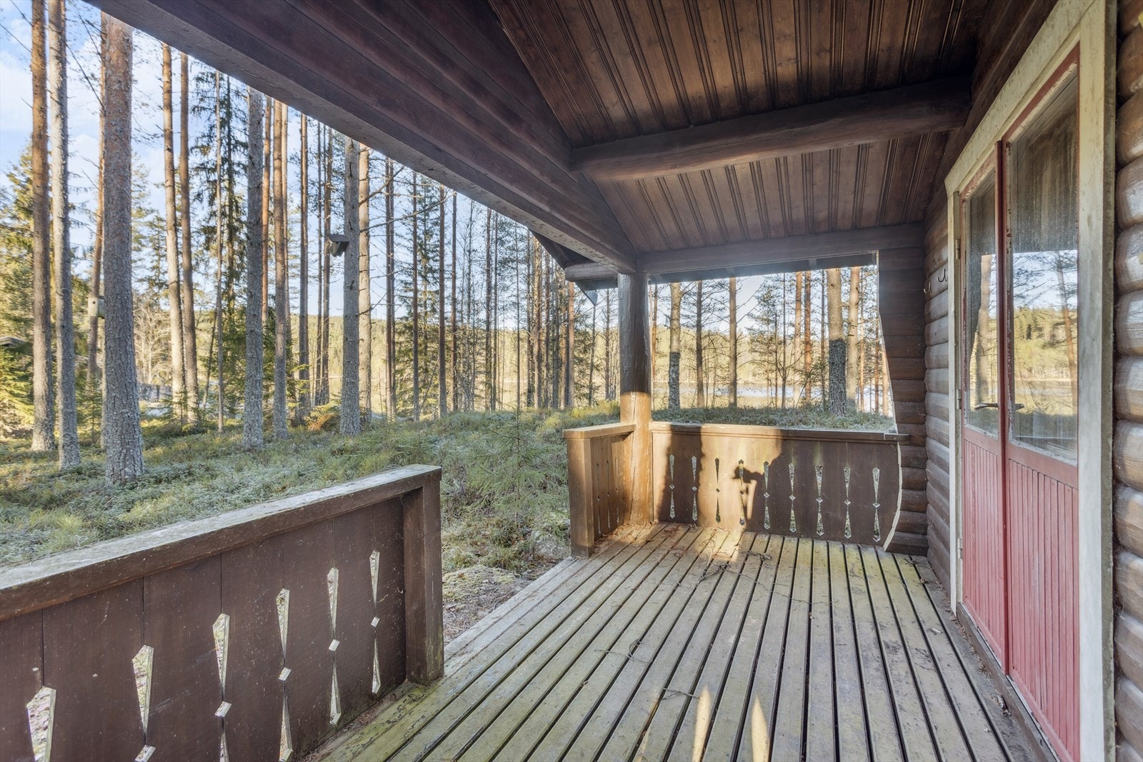 Her er det god plass til en sittegruppe hvor man kan nyte stillheten. Galleribilde