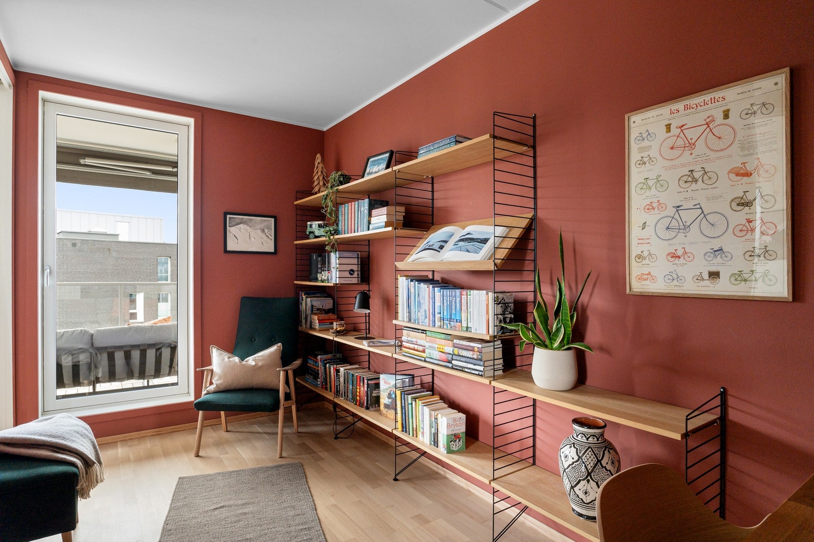 Soverom III brukes i dag som kontor / stue II Galleribilde