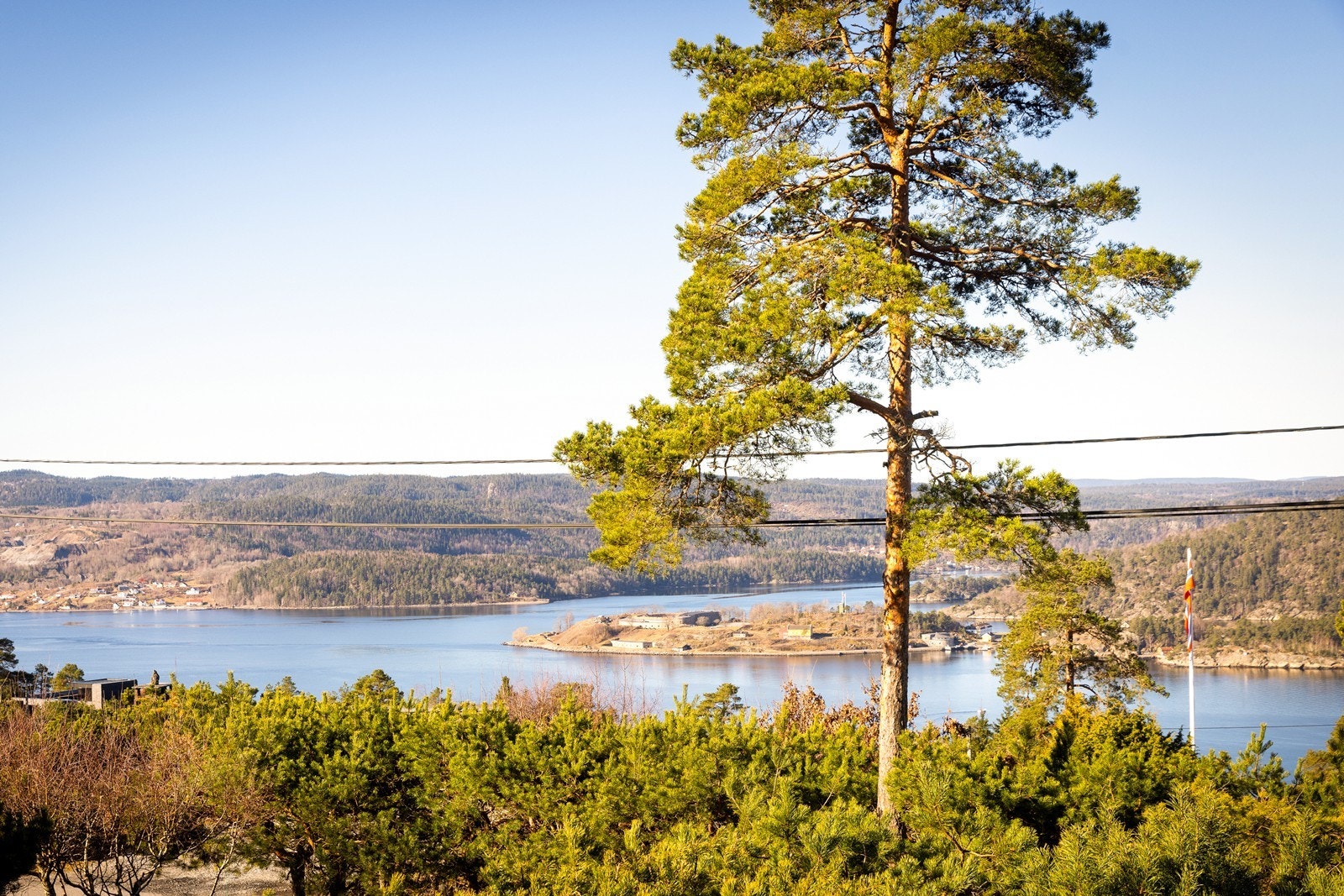 Her kan du følge med på båtlivet i Oslofjorden fra din egen terrasse. Galleribilde