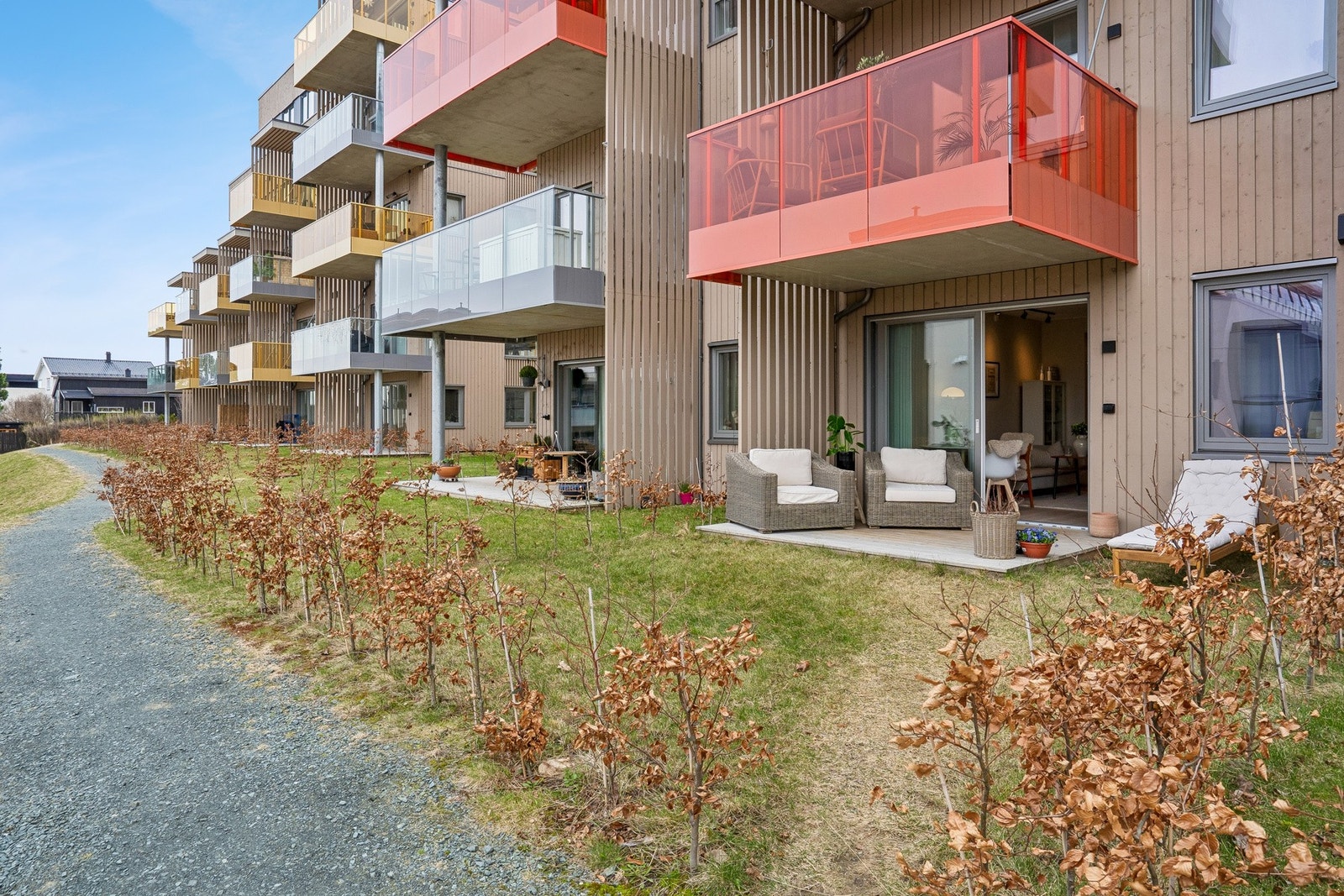 Terrasse og hage Galleribilde
