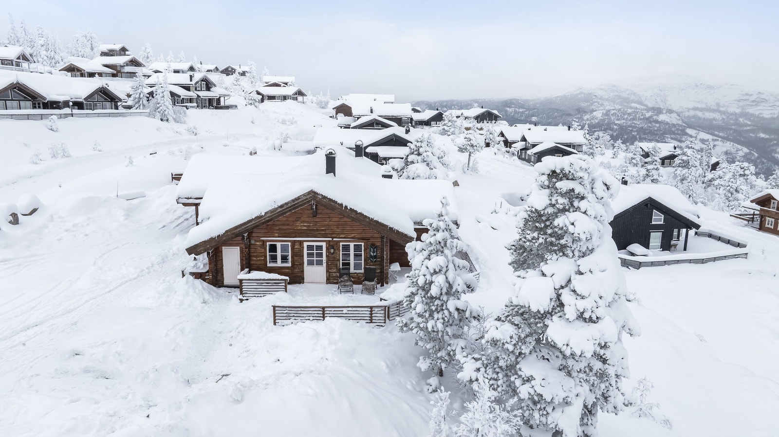 Spenn skiene på og ta turen ut i naturskjønne områder -langrenn eller alpint! Galleribilde