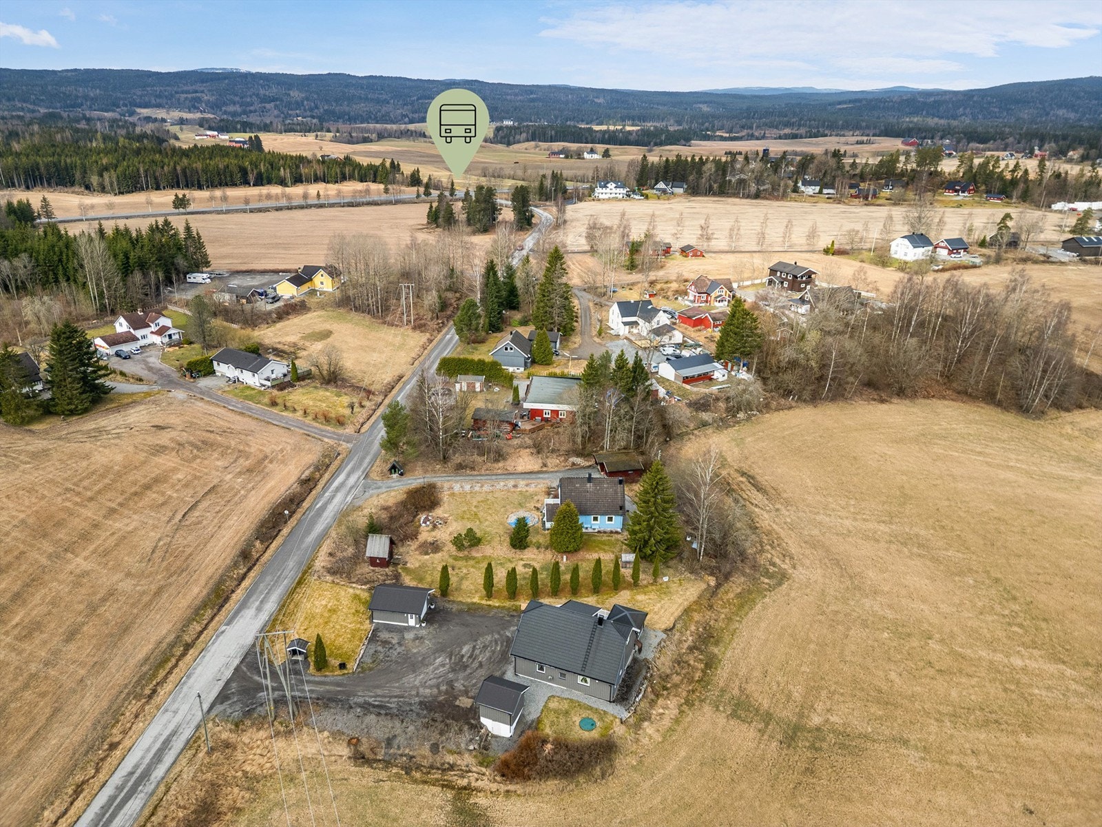 Dronefoto Galleribilde