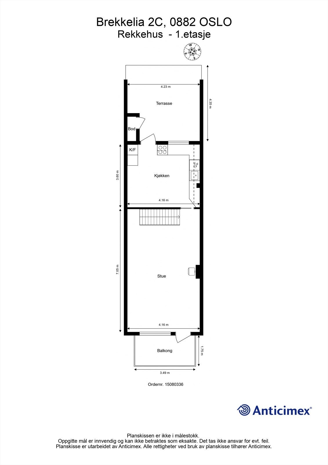 Plantegning - 1. etasje Galleribilde