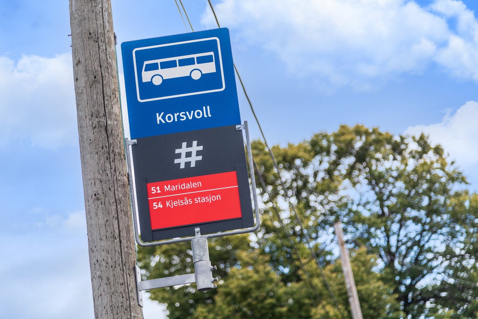 Kort vei til bussholdeplass i Maridalsveien og det er ikke langt til holdeplass for buss nr. 25 Galleribilde