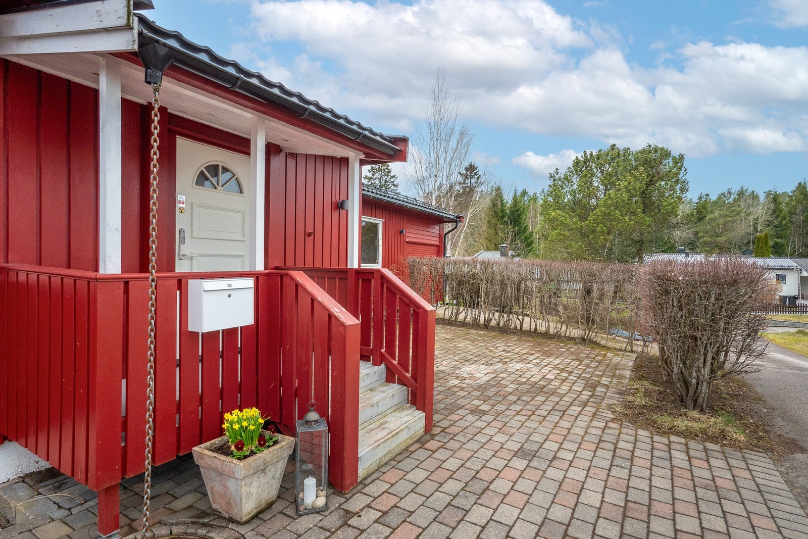 Hyggelig inngangsparti. Galleribilde