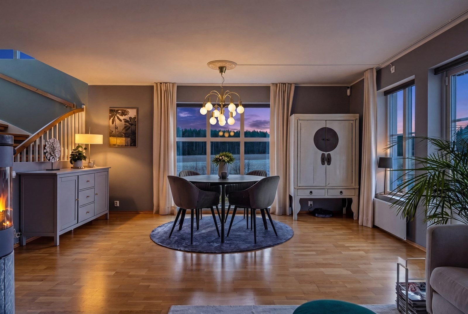 Her får man også naturen tett på. Galleribilde