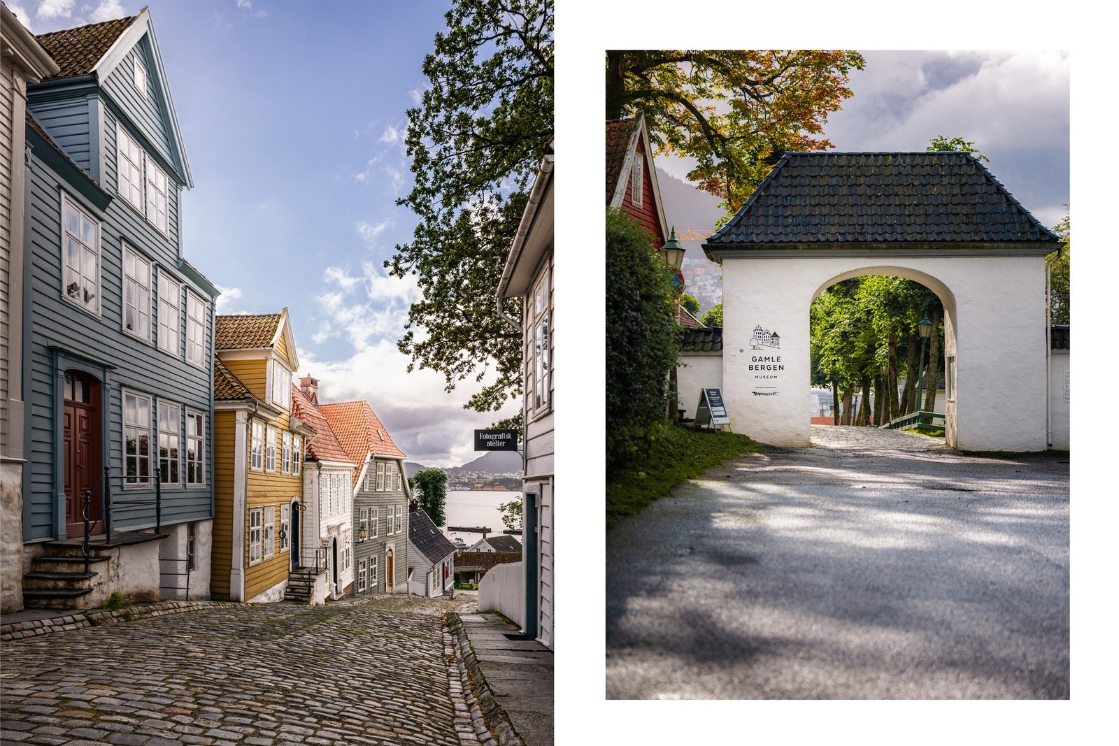 Via Gamle Bergen går det gang- og sykkelsti til sentrum - Det er også bare noen minutters gange til busstopp med så hyppige avganger til sentrum at du ikke trenger å sjekke bussruten Galleribilde