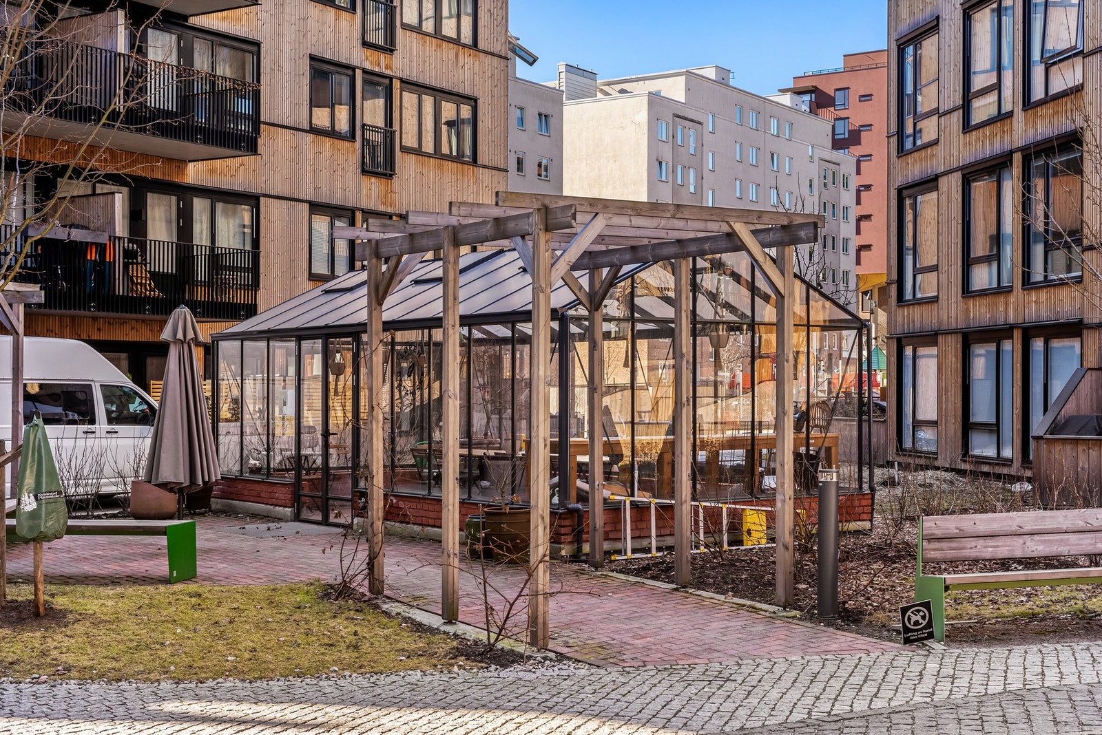 Løren Botaniske er kjent for drivhus og grønne vekster til glede for beboerne. Galleribilde