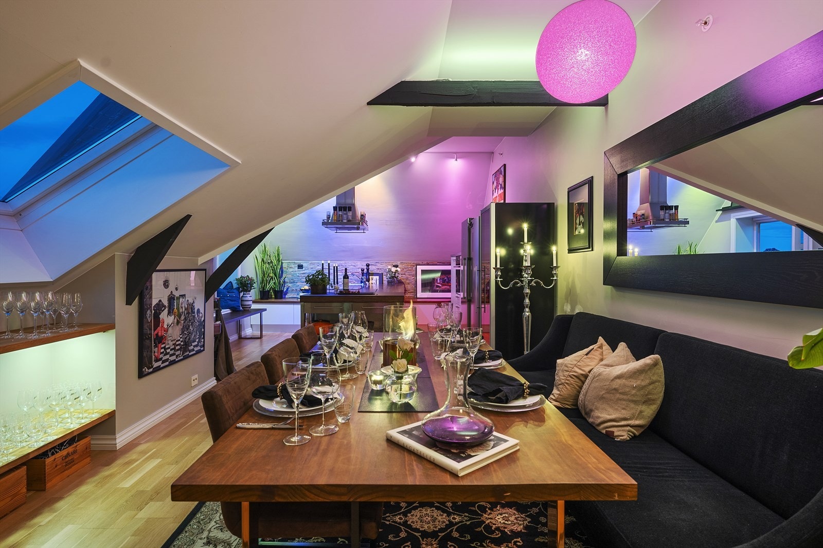 En helt unik toppleilighet Galleribilde