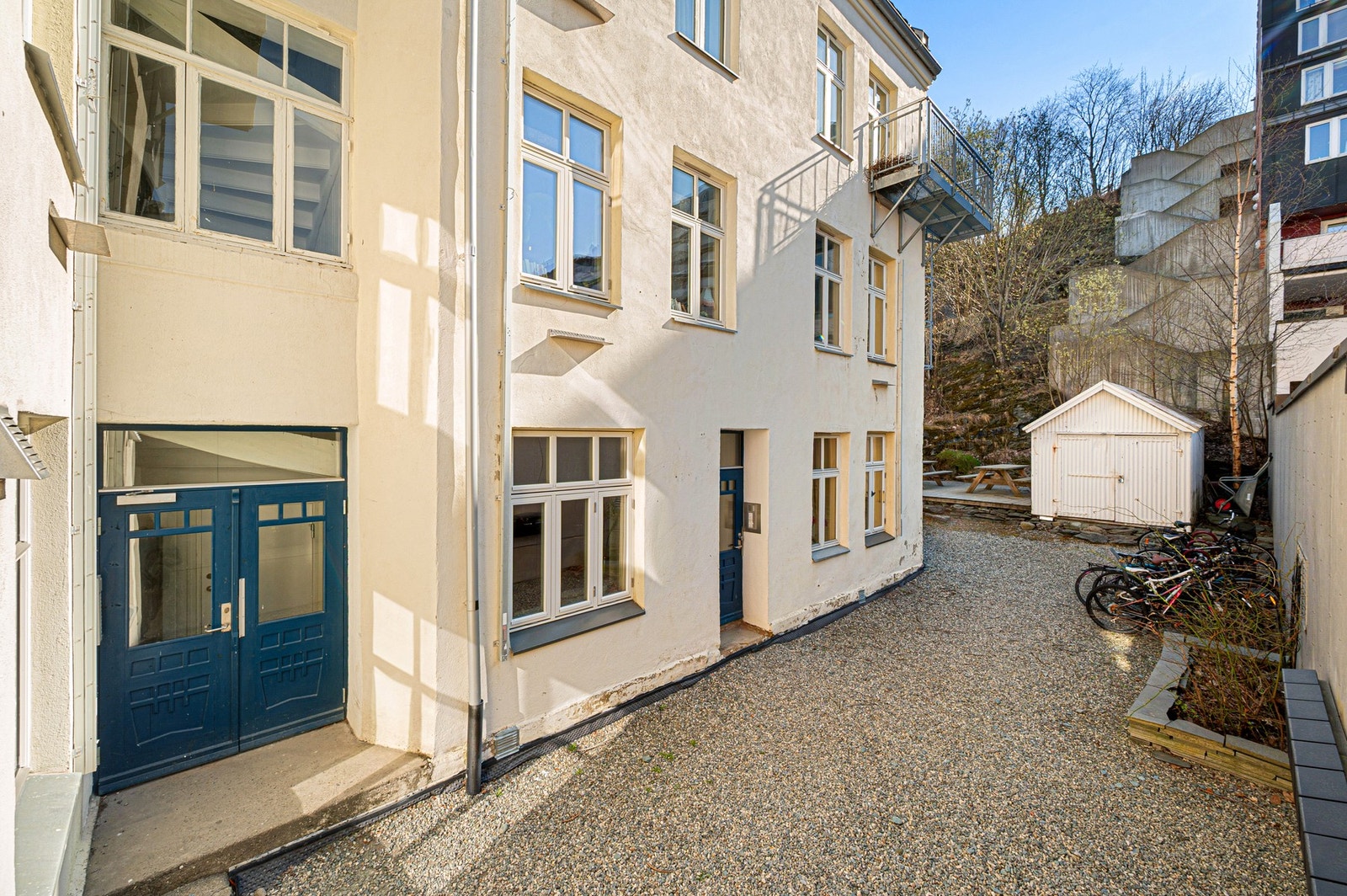 Felles uteområde med enkel adkomst. Galleribilde