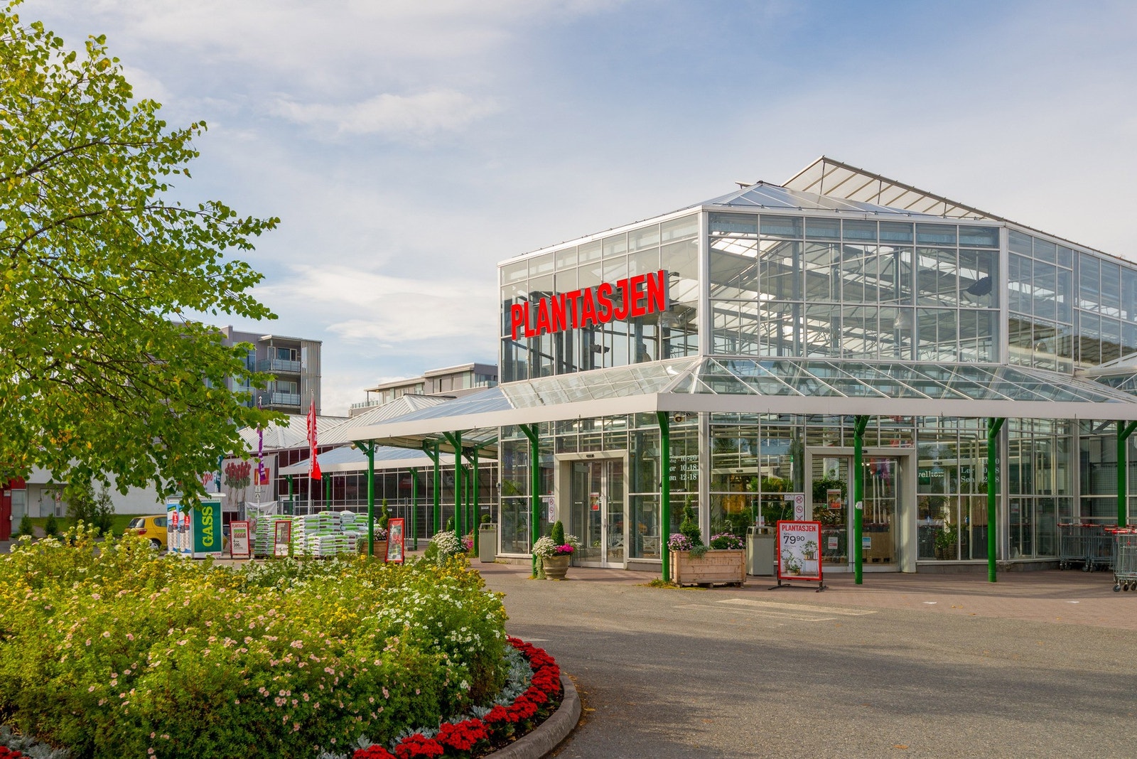 I samme område finner du Plantasjen. Galleribilde