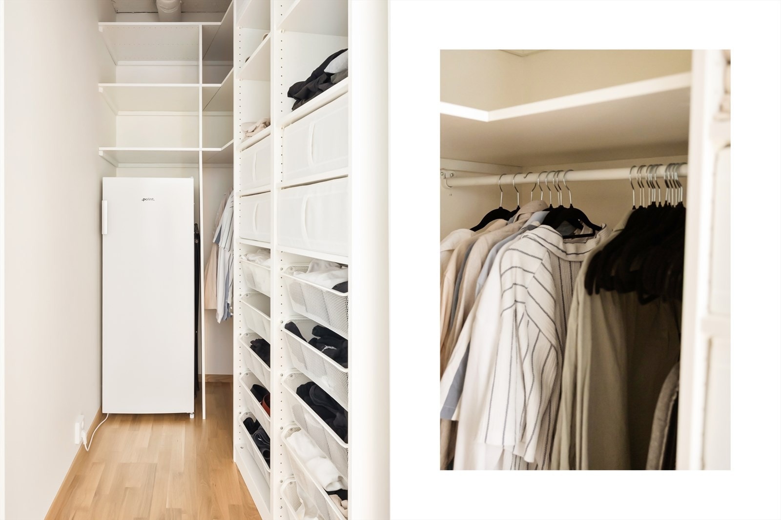 Den innvendige boden måler 2,7 m². Galleribilde