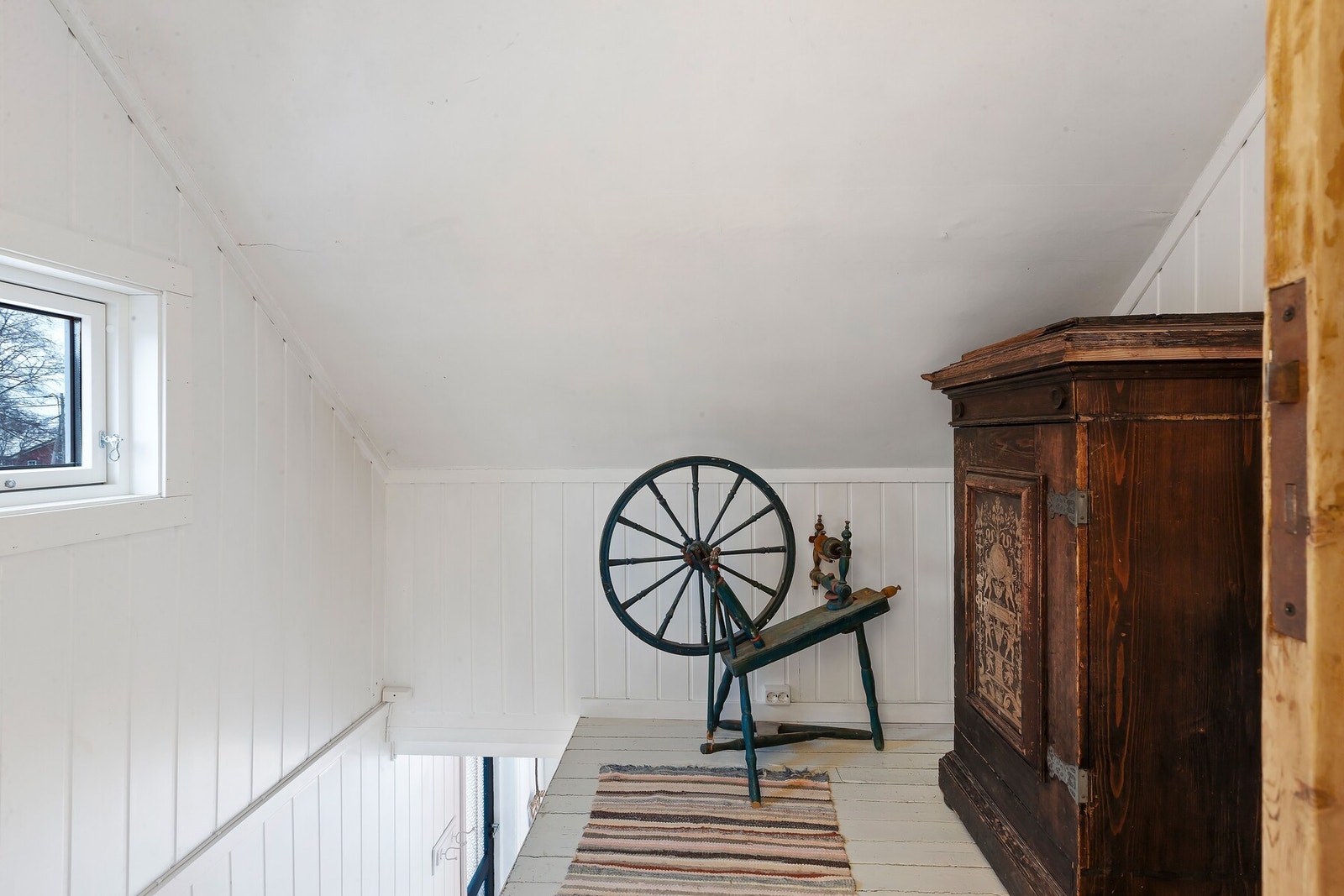 Gang loftsetasjen. Galleribilde