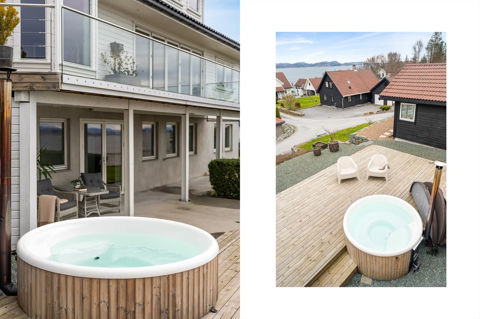 Gled deg til å nyte sene sommerkvelder i badestampen! Galleribilde