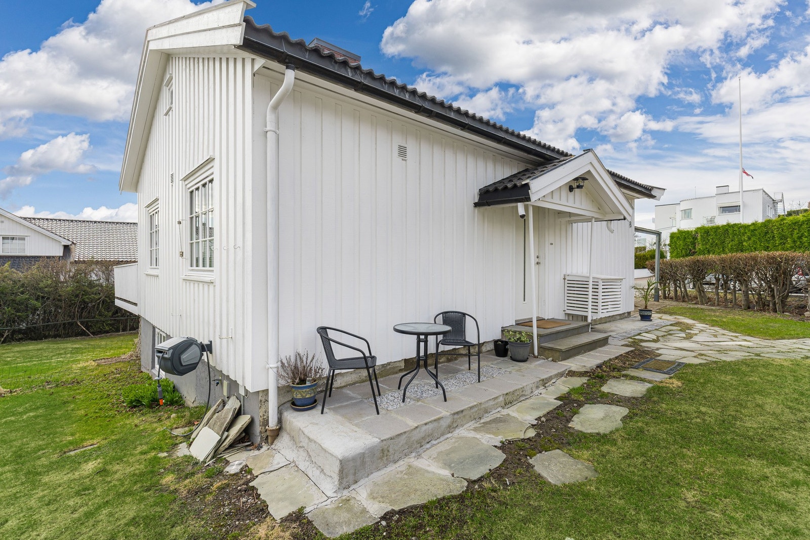 Hyggelig inngangsparti. Galleribilde
