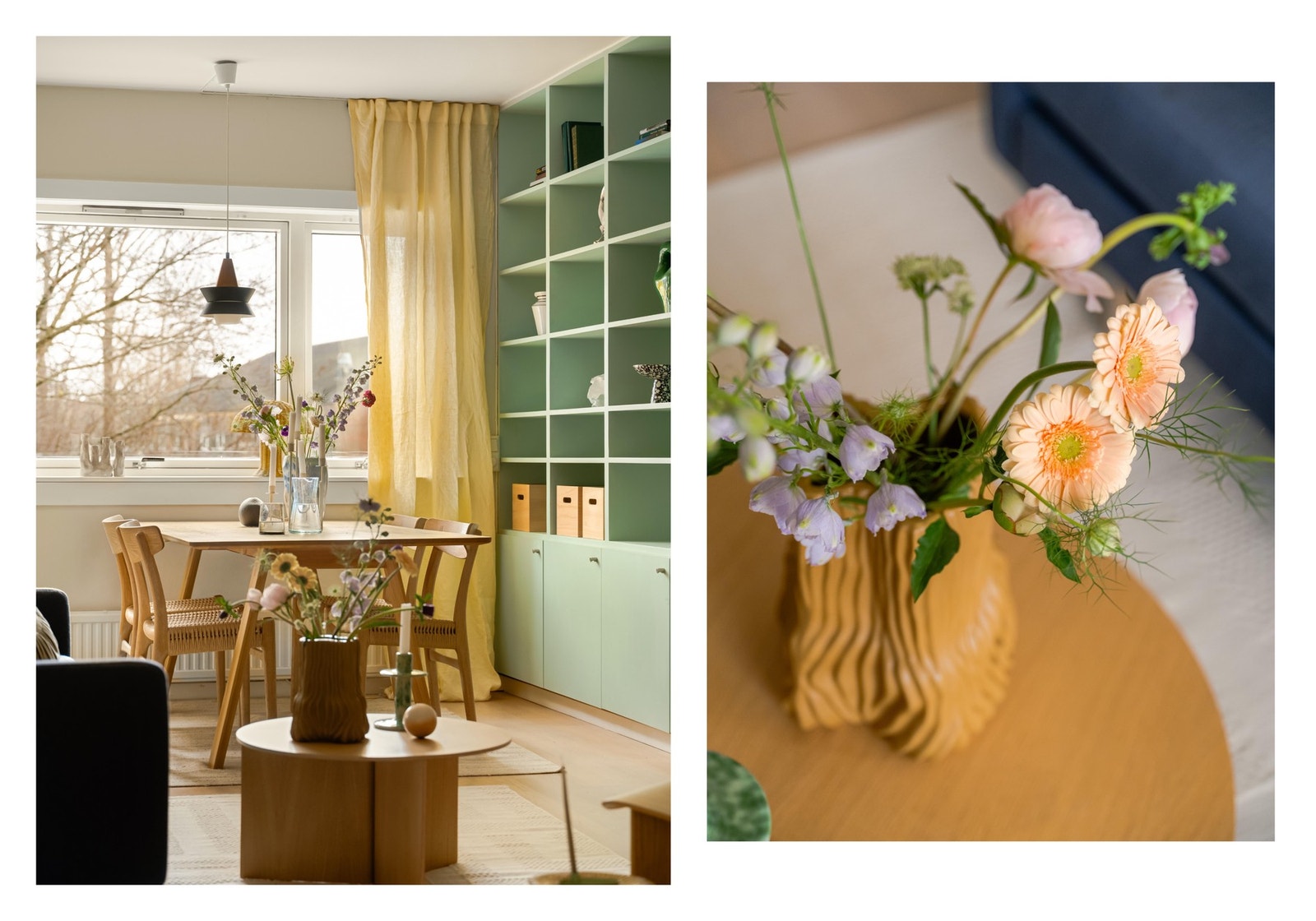 Dette er en pen og lys 2-roms med en skjermet, rolig og tilbaketrukket beliggenhet midt mellom Torshovparken og Torshovdalen. Galleribilde