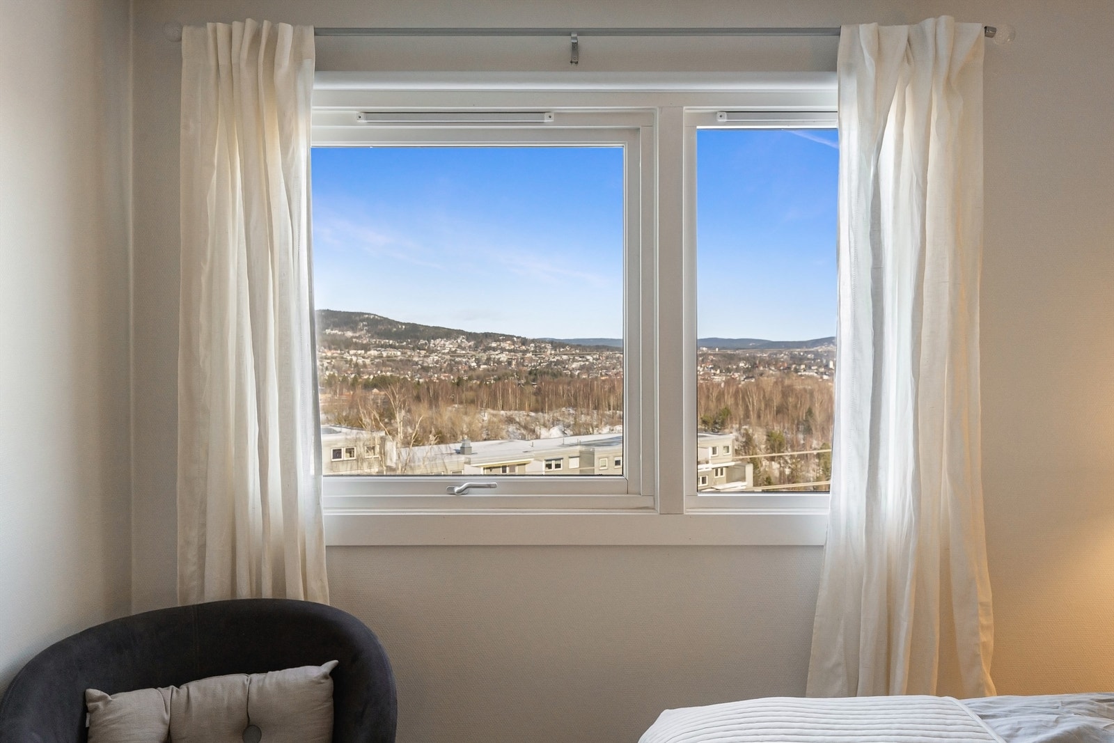 Utsikt fra soverommet Galleribilde