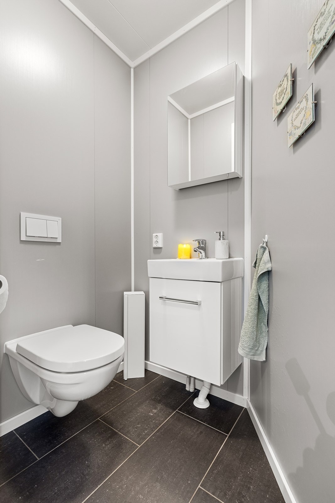 Wc rom i 1 etg er superpraktisk å ha Galleribilde