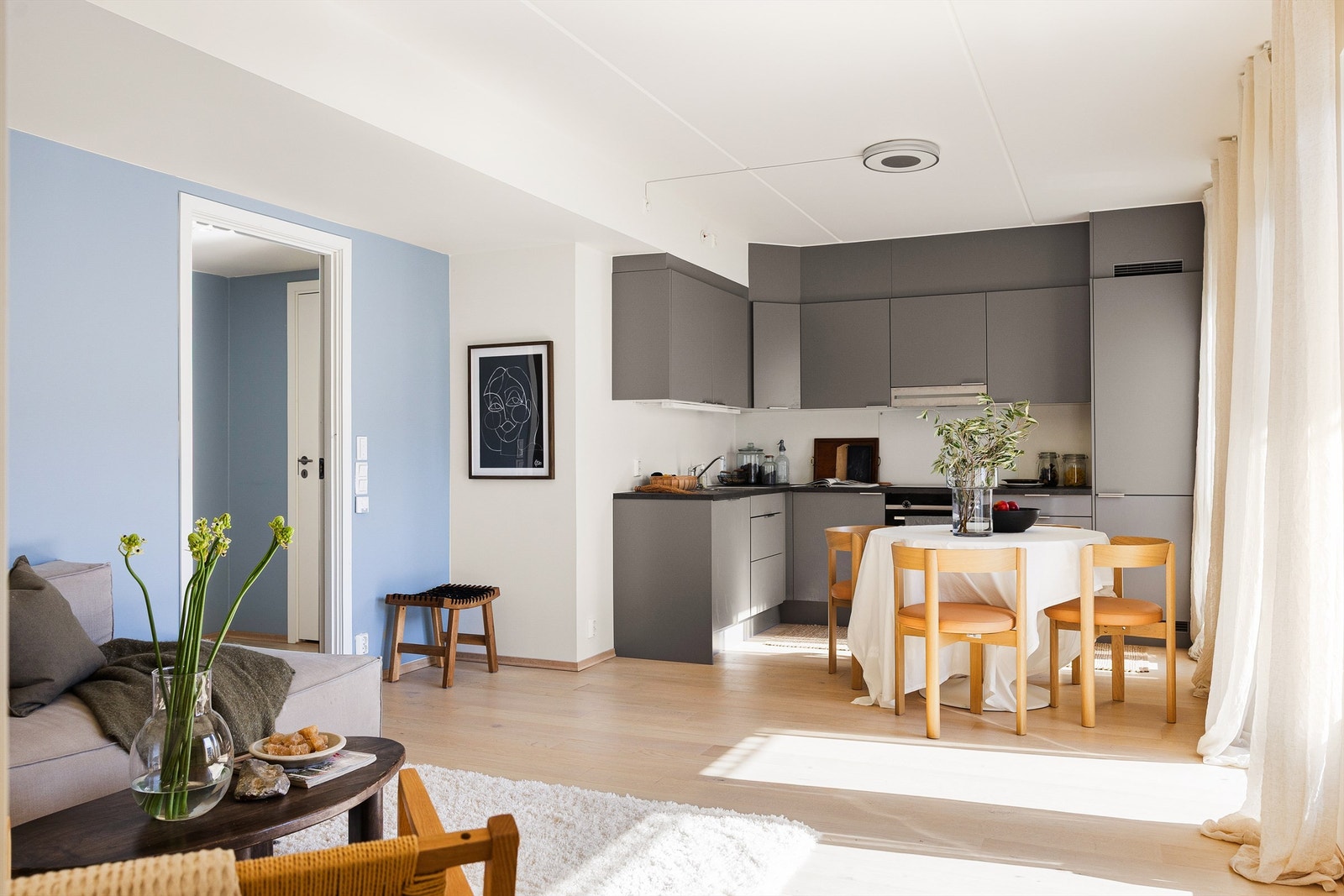 Boligen byr også på lave felleskostnader på 2 906,-/mnd Galleribilde