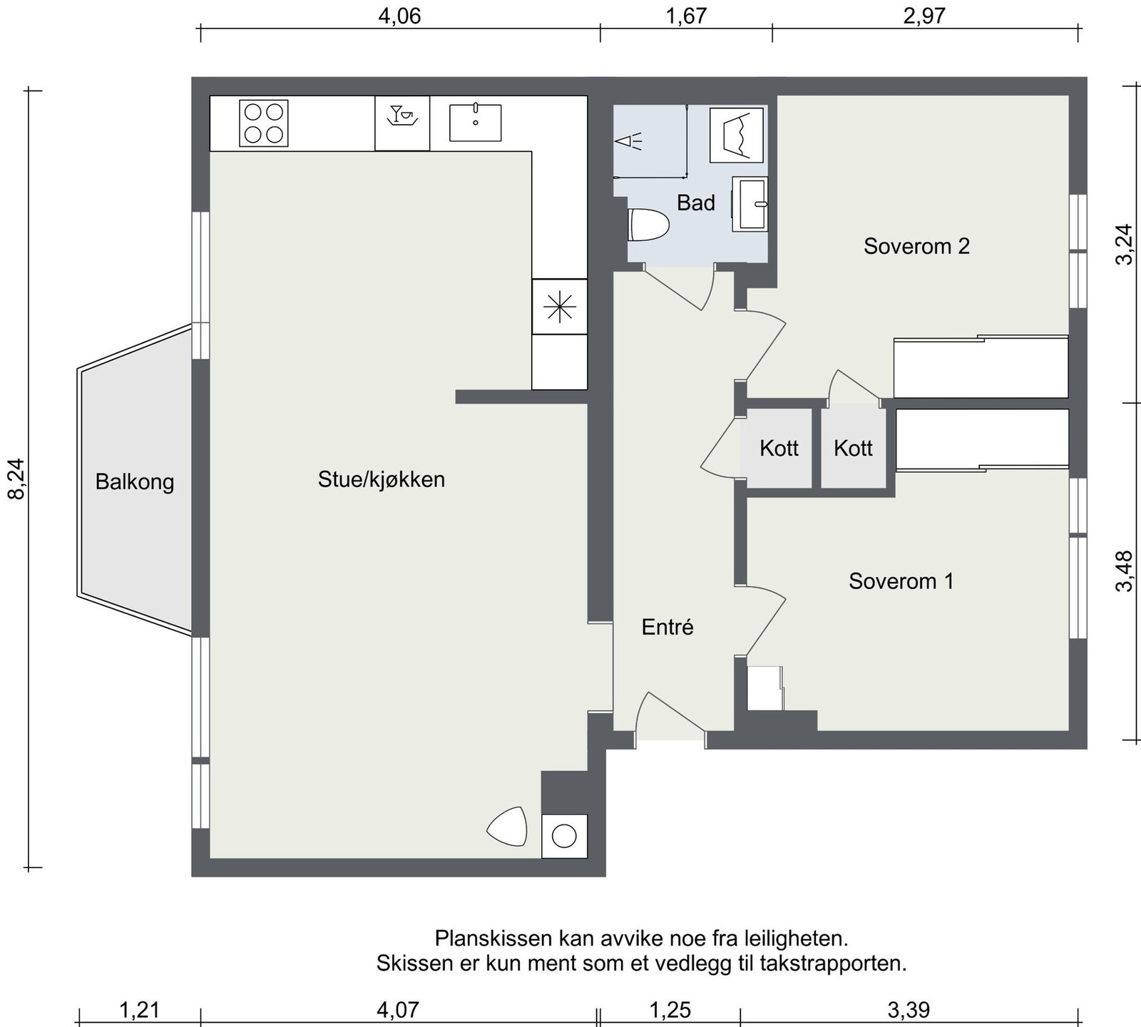 Planløsning. Galleribilde