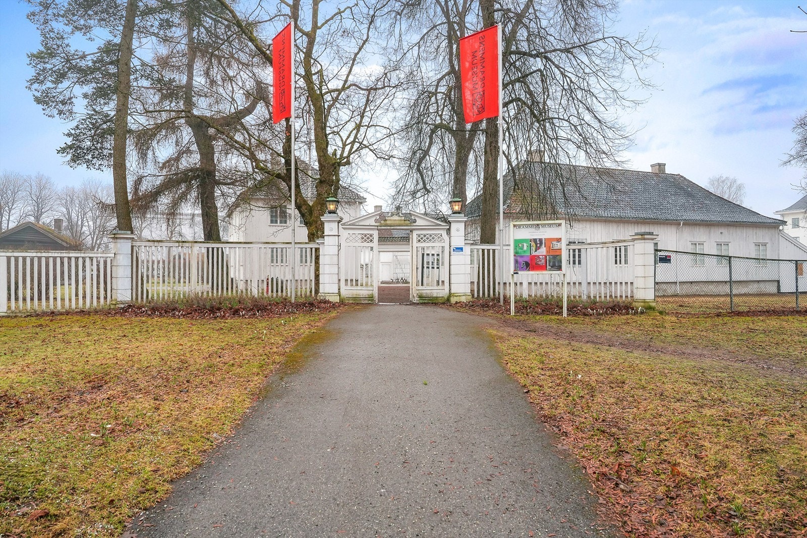 Kulturelle opplevelser venter rett utenfor døren, med Drammens museum i nabolaget. Galleribilde