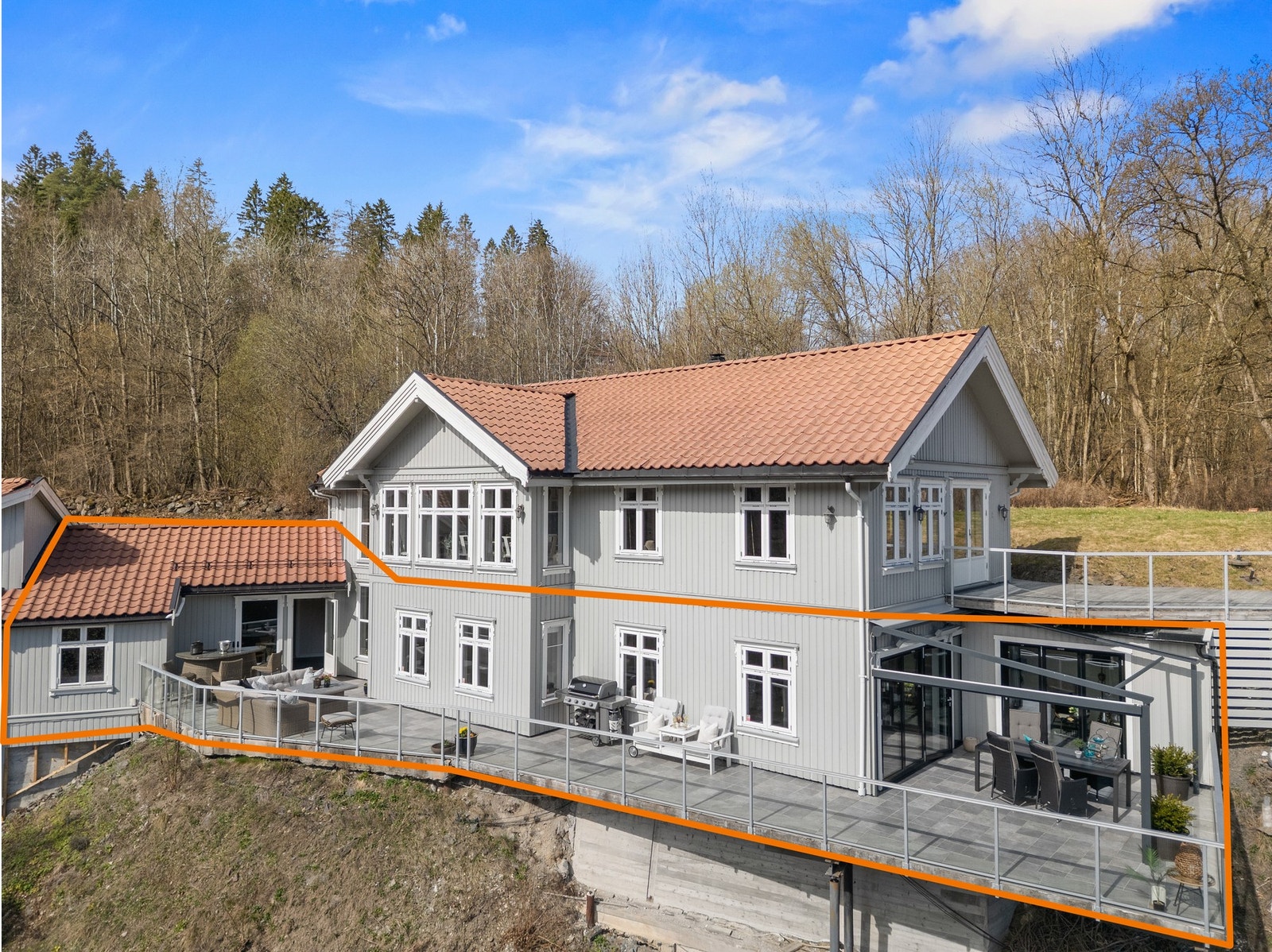 Leiligheten rammet inn Galleribilde
