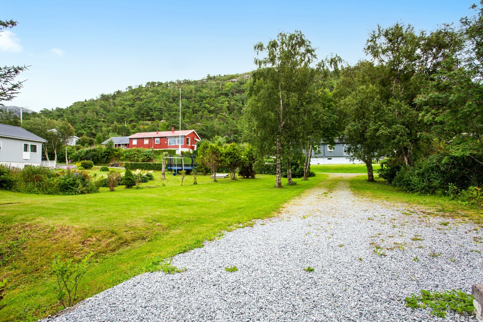 Det er god adkomst til eiendommen Galleribilde