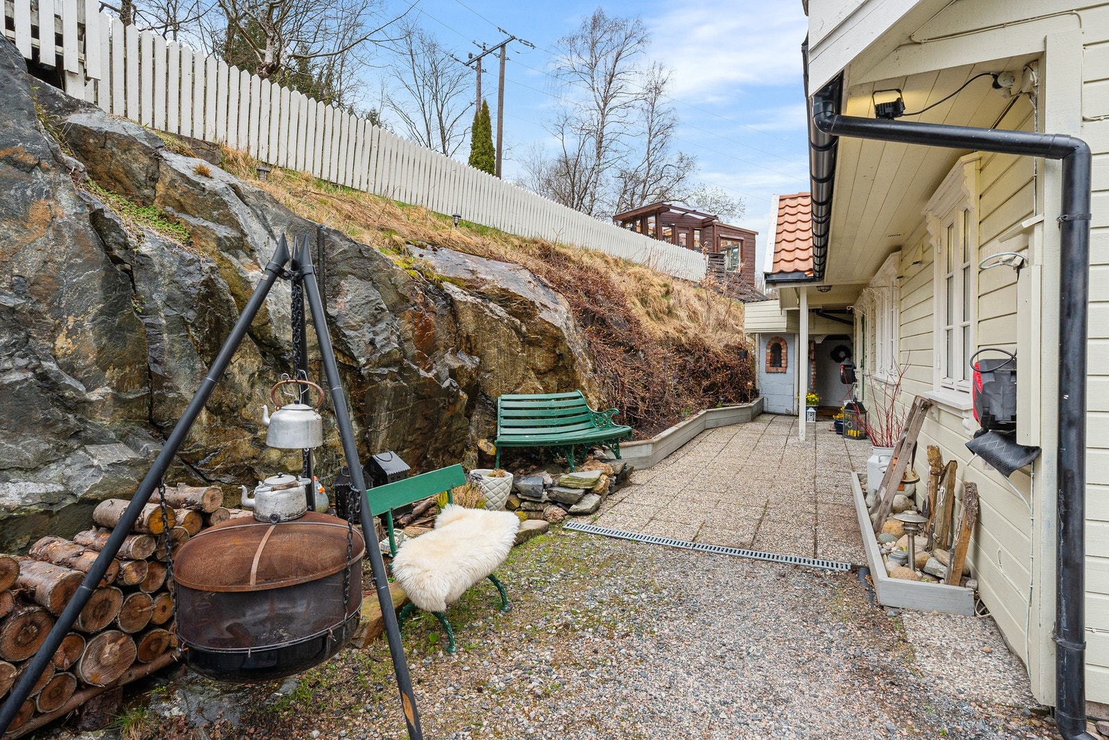 Fra inngangspartiet til huset Galleribilde