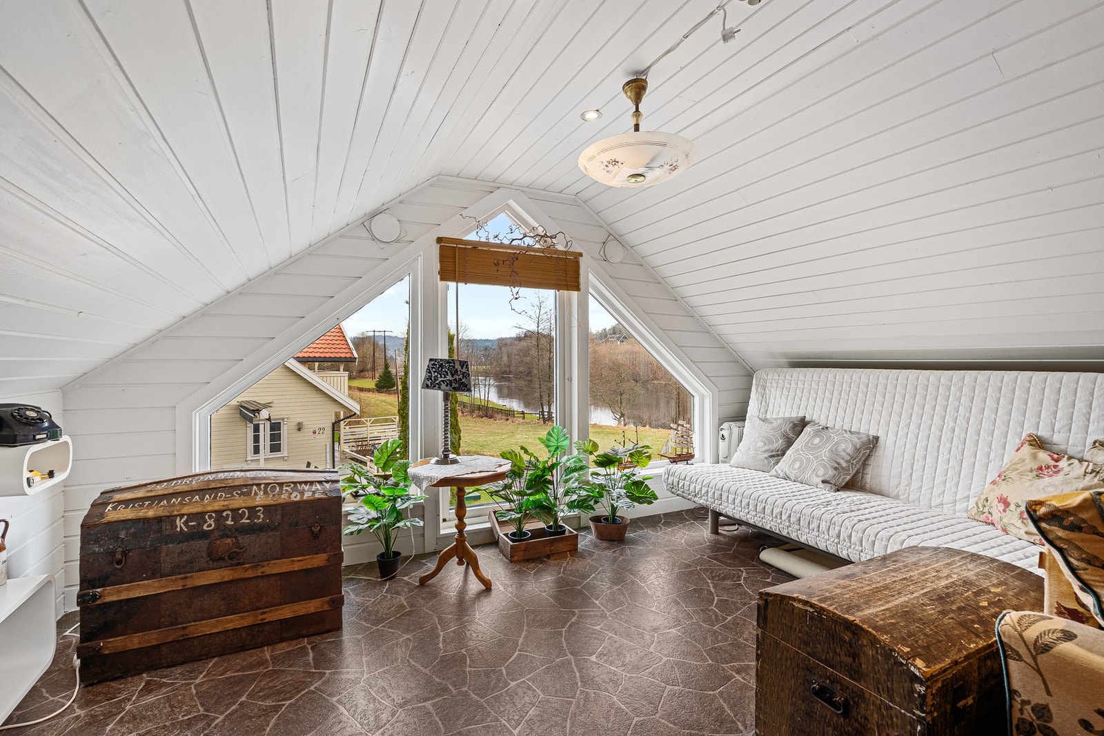 Fra innredet rom over garasjen Galleribilde