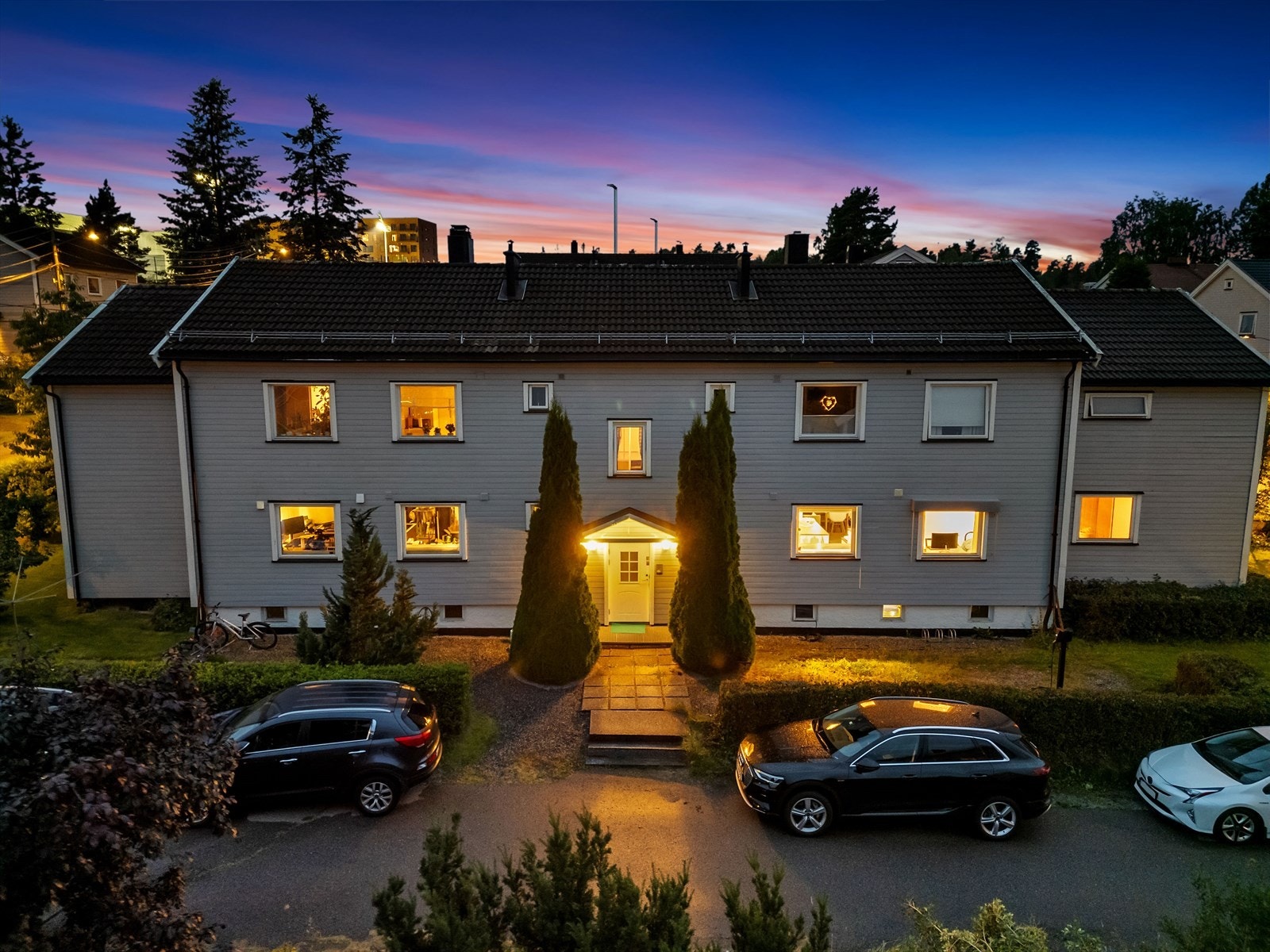 Fasade og inngangsparti Galleribilde