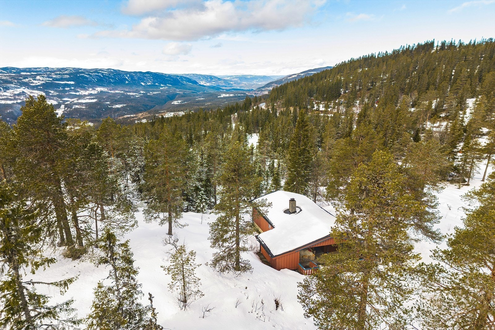 I Aurdal, ca. 9 km fra hytta, finner du søndagsåpen Kiwi-butikk og bensinstasjon, servering, bakeriutsalg m.m. Fra Aurdal er det kort vei til Valdres alpinsenter og til Valdres Golf. Galleribilde