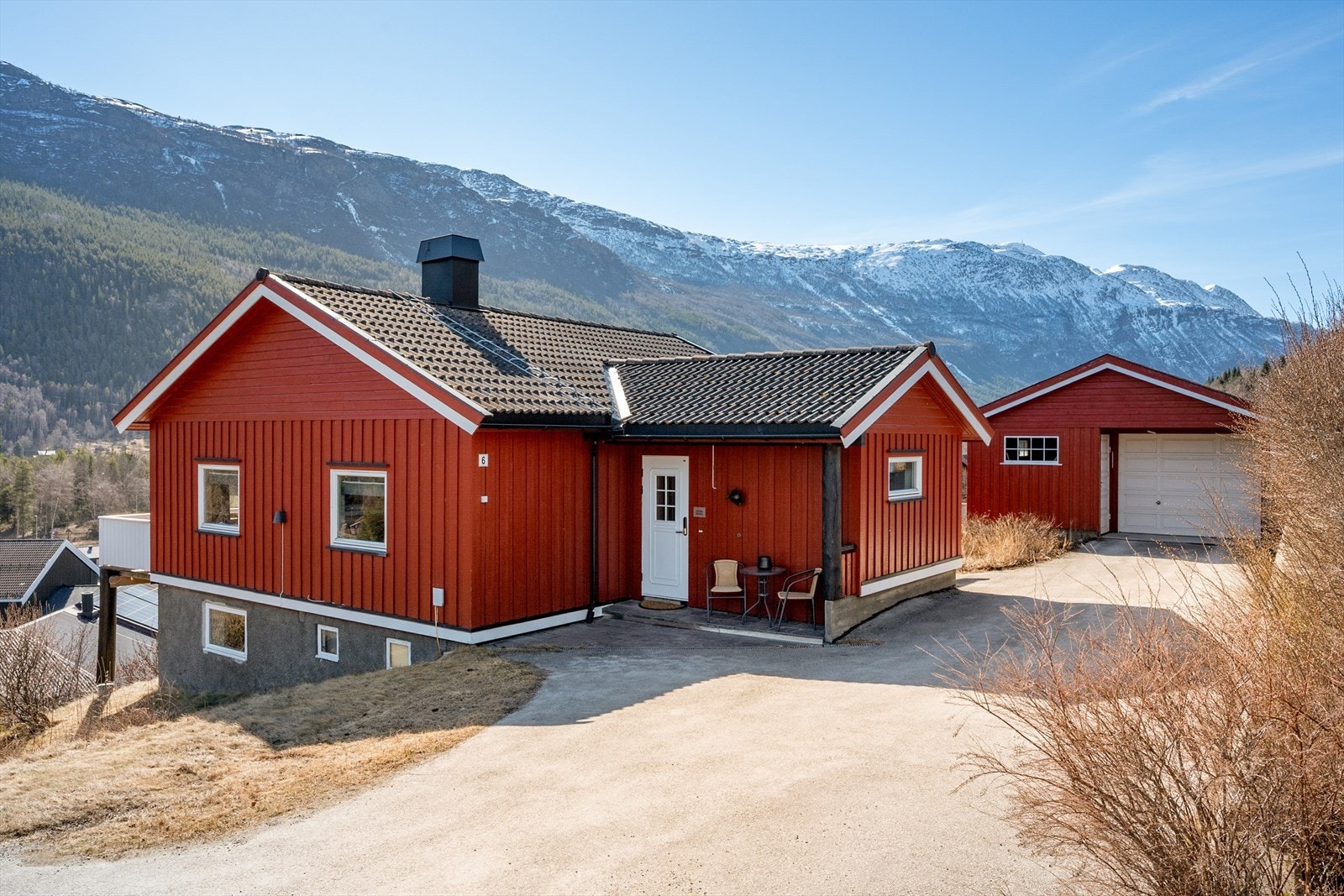 Velkommen til Krokavegen 6! Foto: Ivar Flagestad. Galleribilde