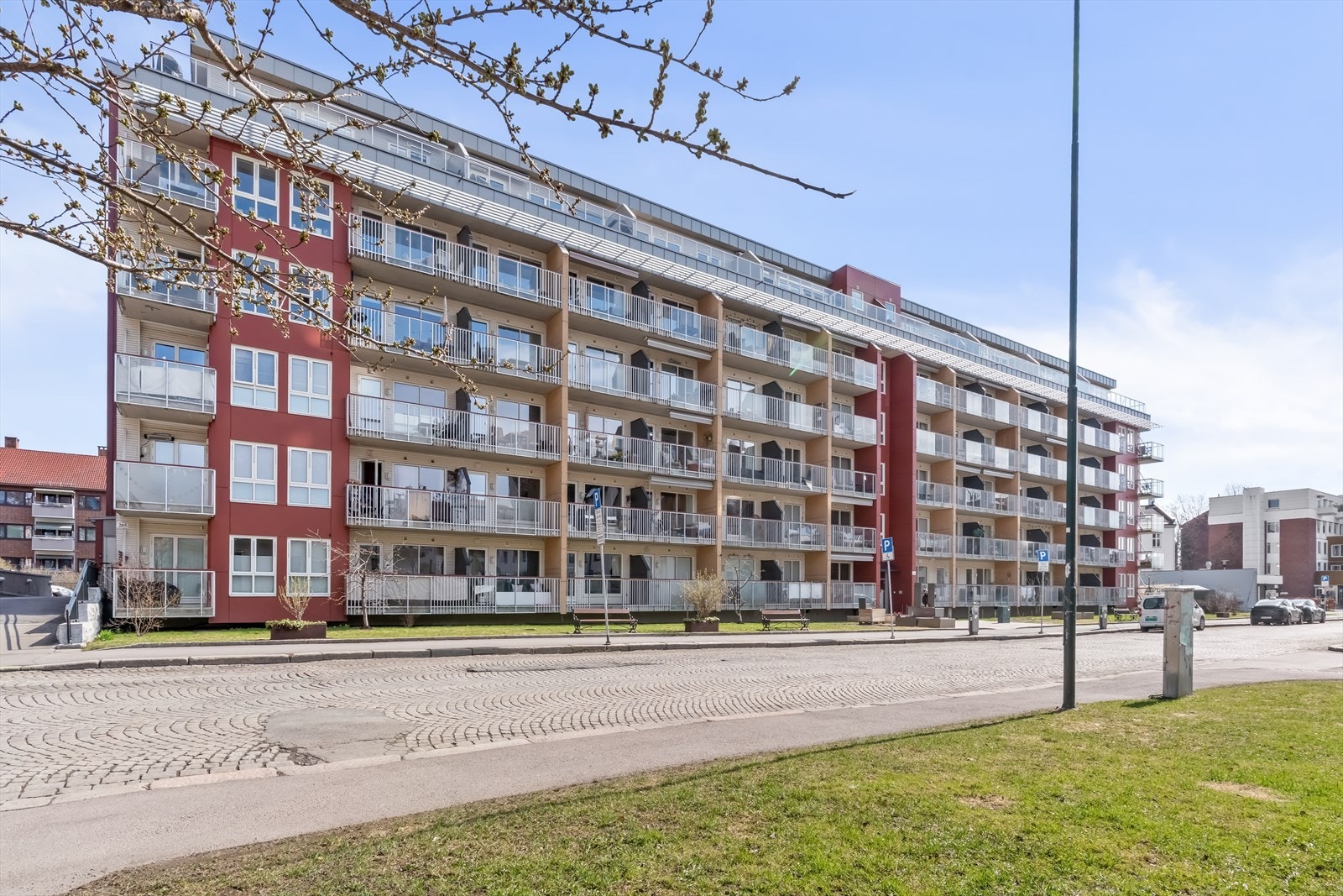 Fasadebilde. Galleribilde