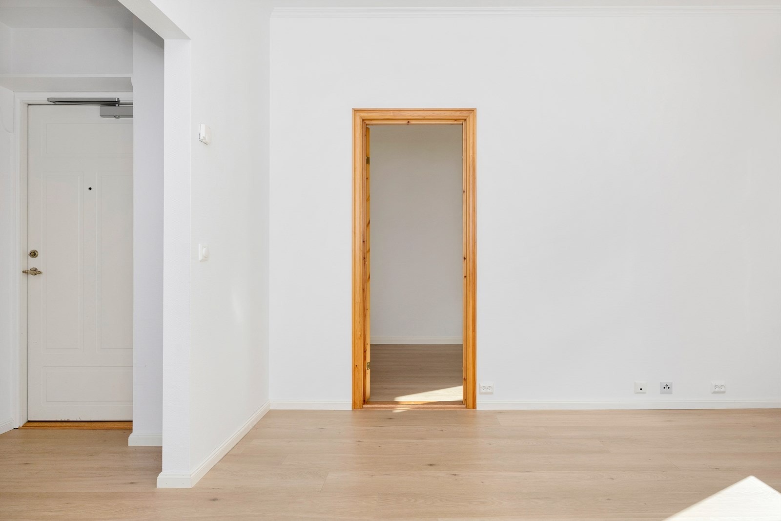 Inngang til det ene soverommet fra stuen. Galleribilde