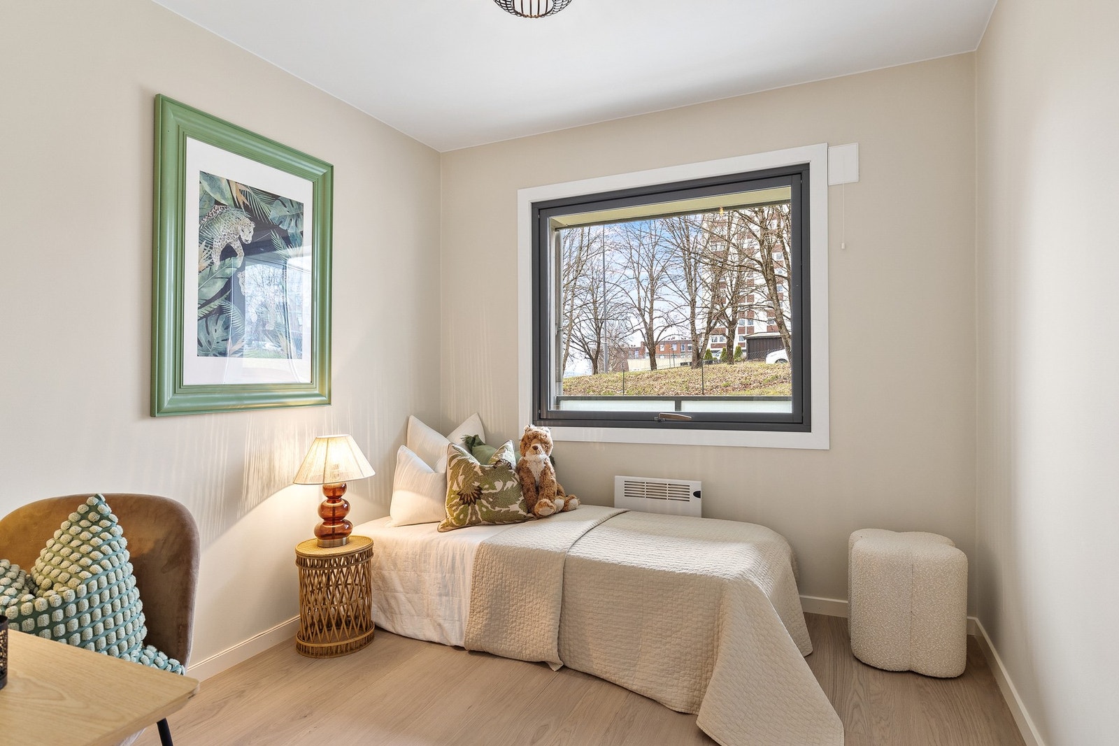 De øvrige soverommene egner seg godt som barnerom, gjesterom eller hjemmekontor, avhengig av behov. Galleribilde