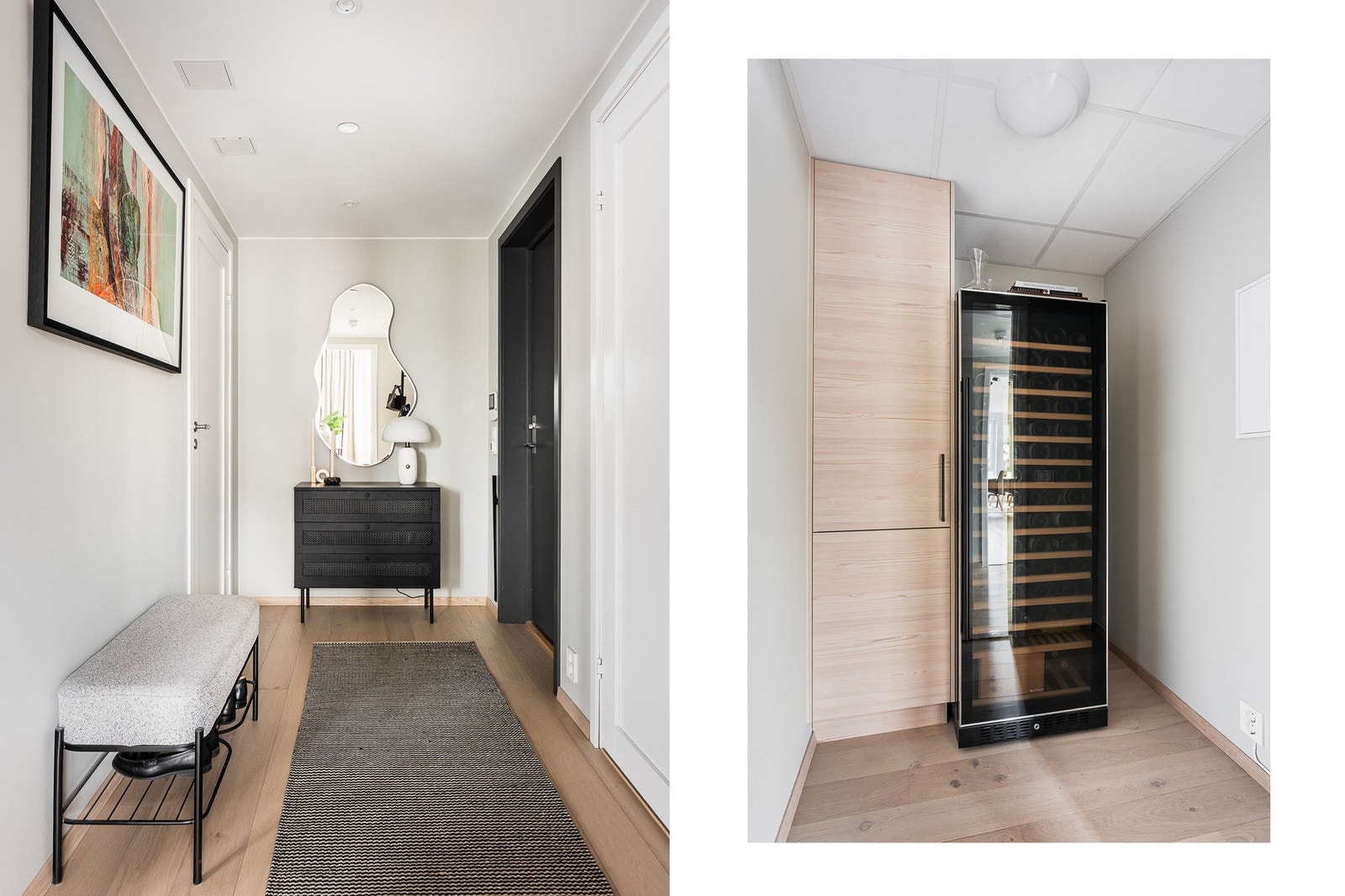 Tilgang til en praktisk innvendig bod fra entreen. Galleribilde