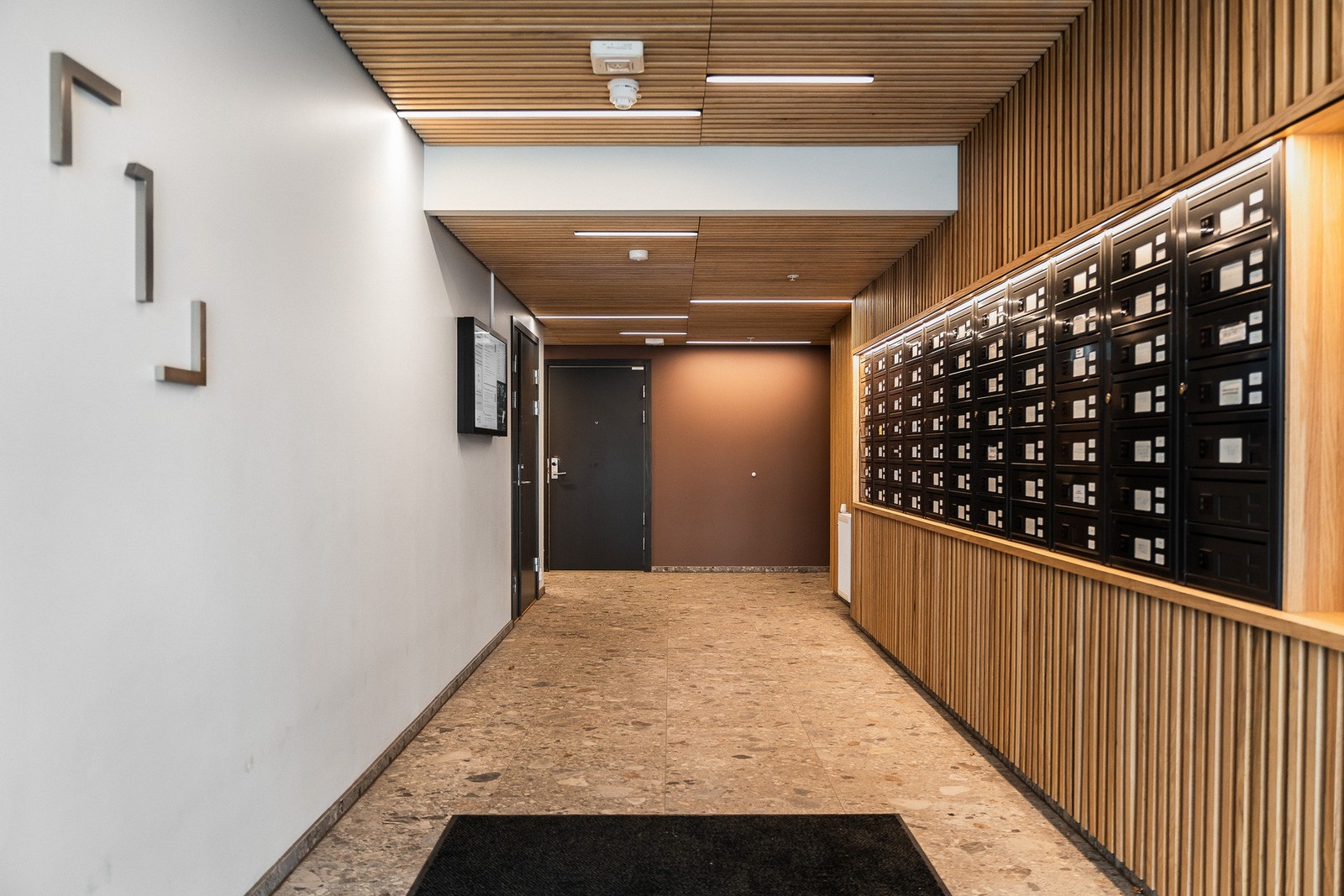 Innbydende inngangsparti. Galleribilde