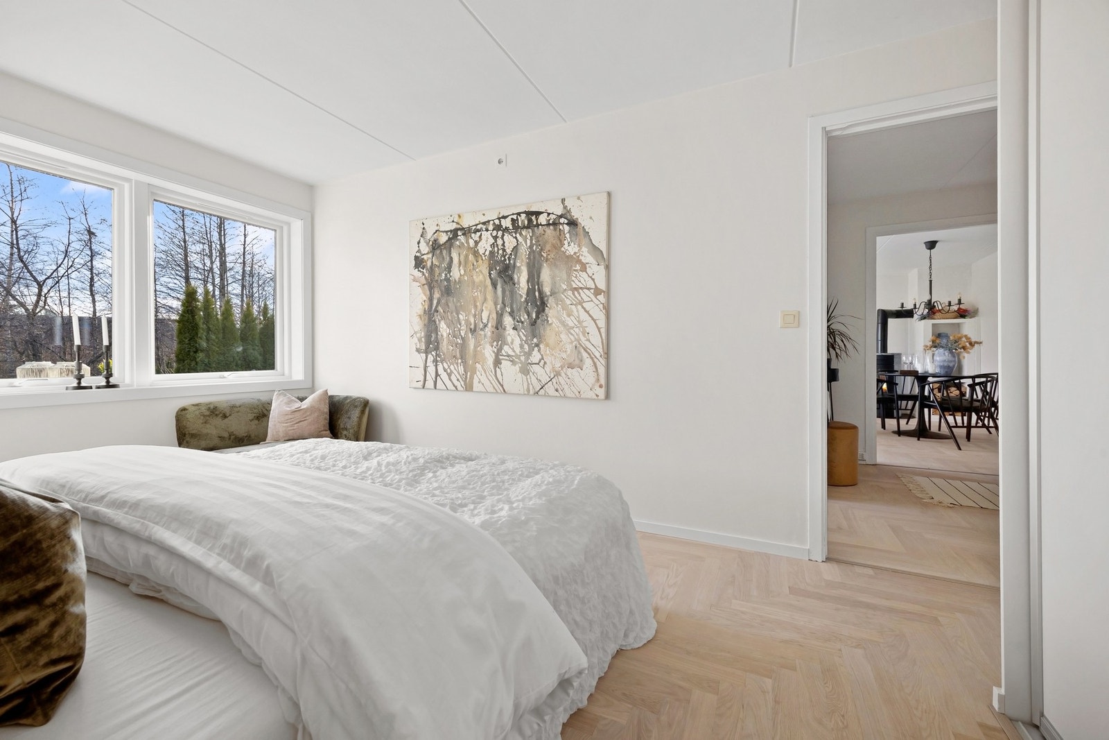Hovedsoverommet er av meget god størrelse. Galleribilde