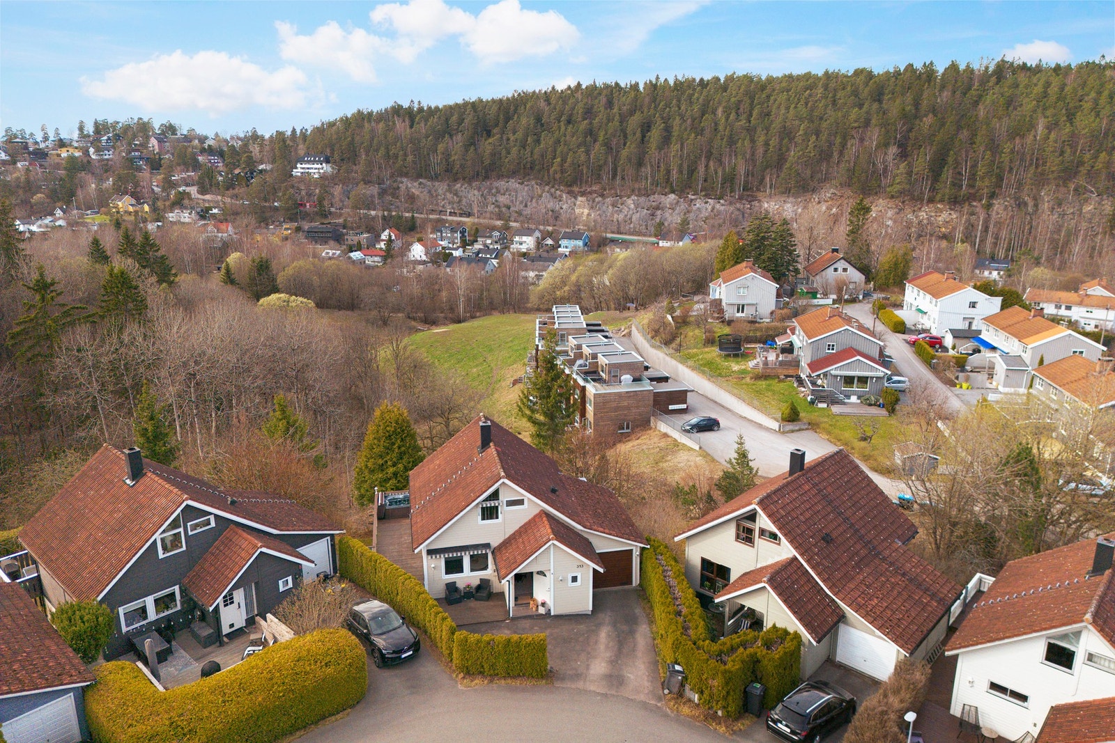 Dronefoto Galleribilde