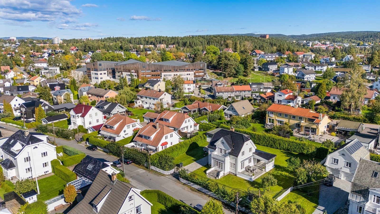 Kort vei til bl.a. barnehager og Munkerud skole Galleribilde
