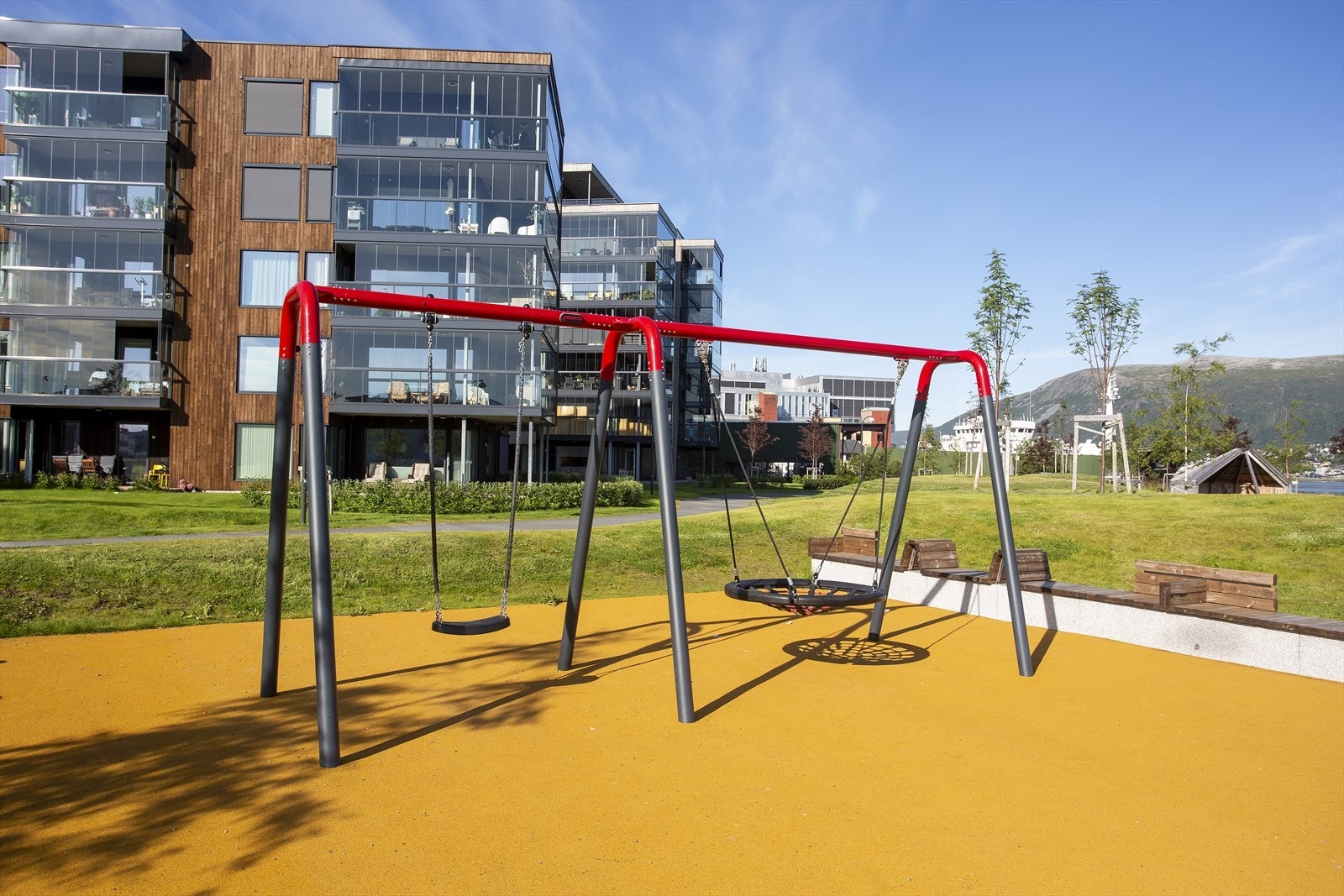 Lekeplass for de minste. Galleribilde