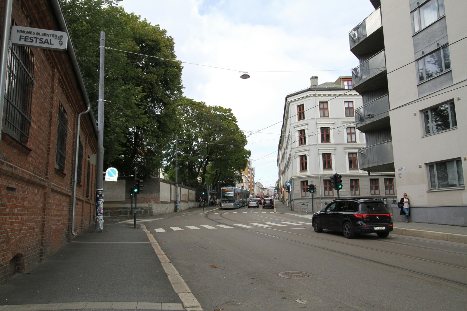 Nærmeste trikkholdeplass Galleribilde